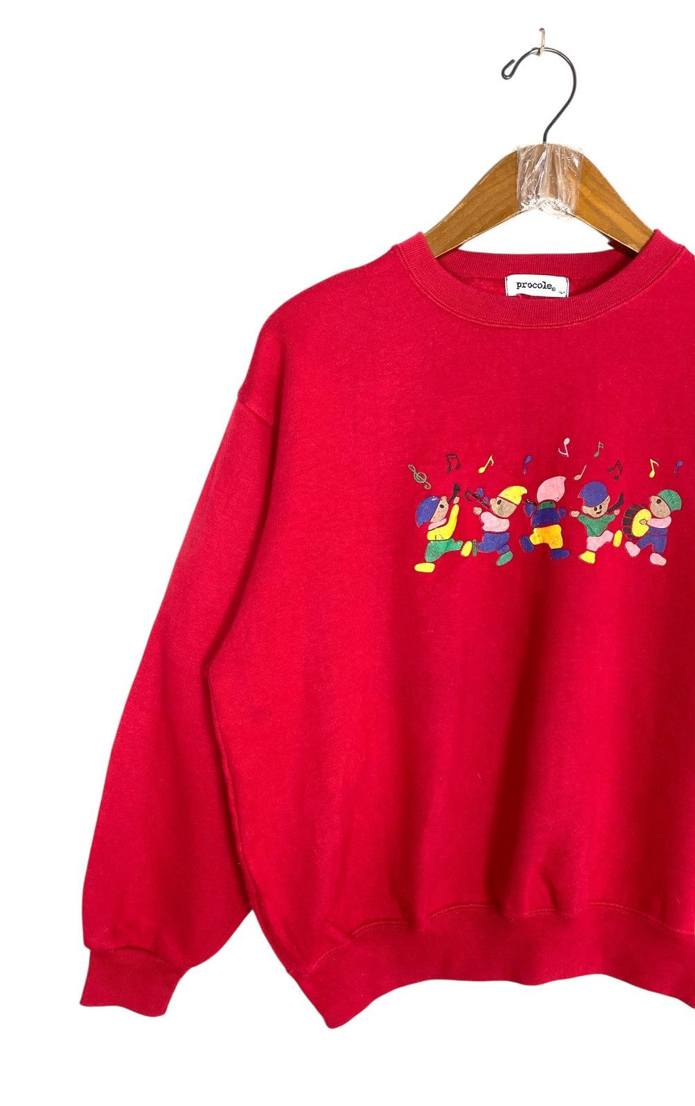 Japanese Brand Rare‼️ Procole Sweatshirt Big Logo Size M / US 6-8 / IT 42-44 - 2 Thumbnail
