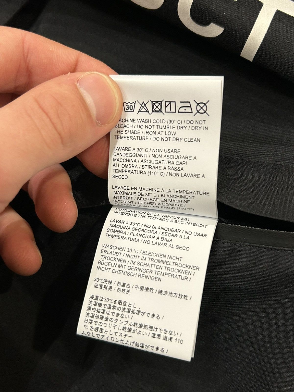 Off-White Off- White Gore Tex Jacket - Black Size US L / EU 52-54 / 3 - 6 Thumbnail