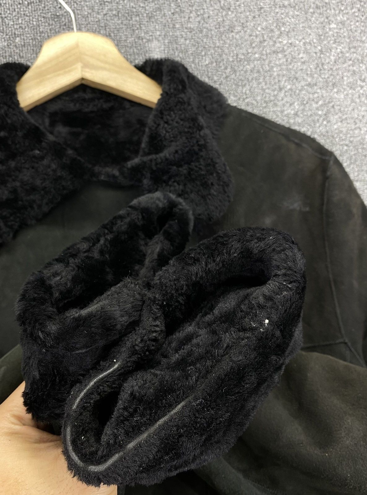 Joseph Vintage Joseph Faux Fur Lamb Skin Leather Jacket Size M / US 6-8 / IT 42-44 - 12 Thumbnail