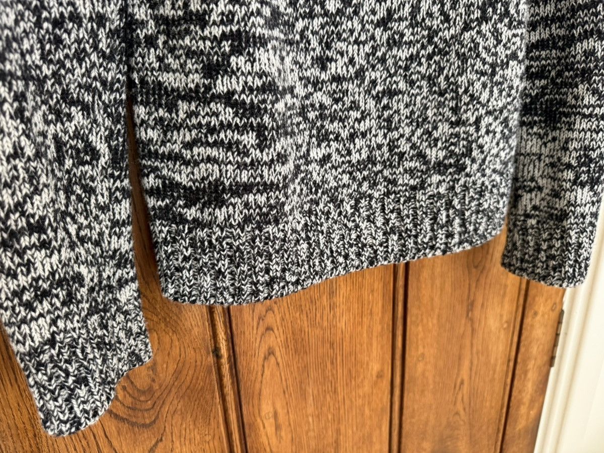 Saint Laurent Paris 1/1 FW16 Saint Laurent sample sweater leather wool scoop Size US S / EU 44-46 / 1 - 12 Thumbnail