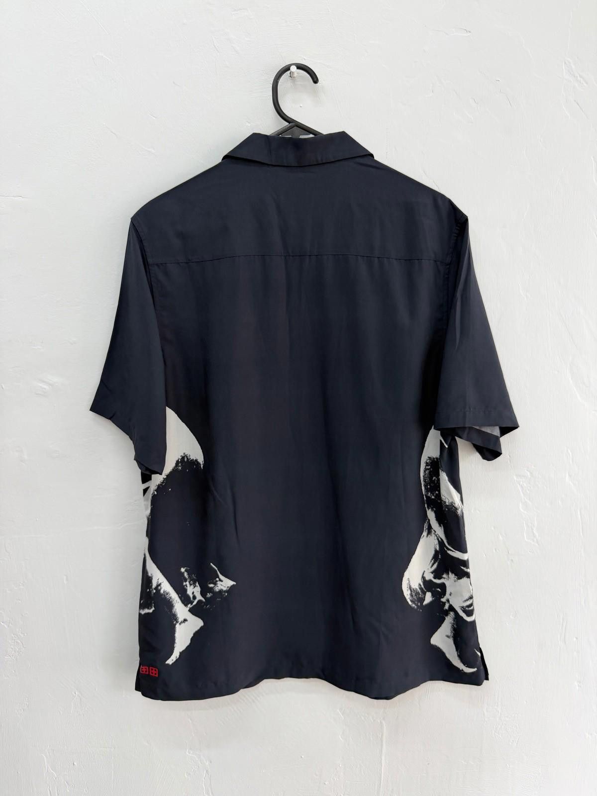 Ksubi new ksubi medium m short sleeve resort shirt dancing black Size US M / EU 48-50 / 2 - 4 Thumbnail
