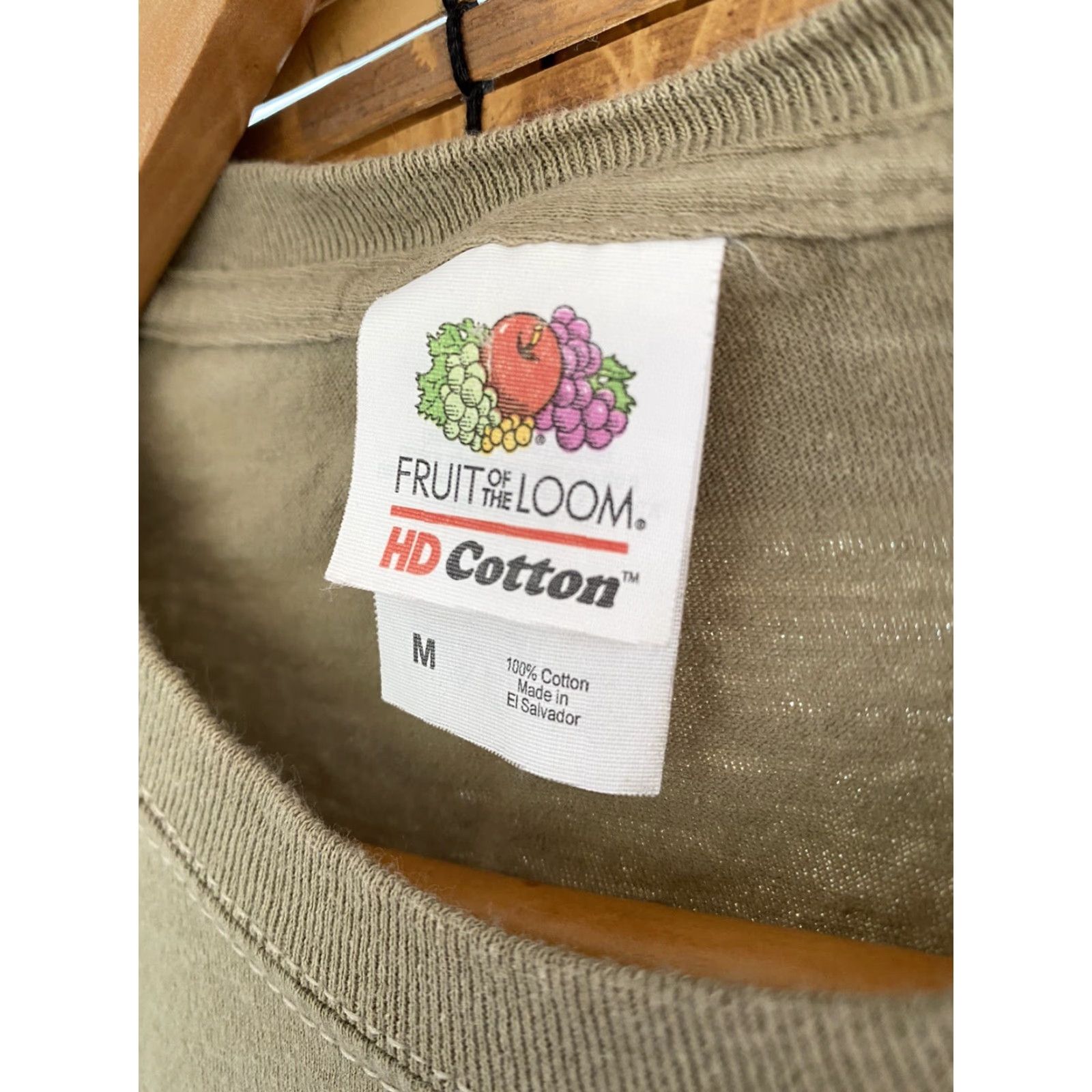 Fruit Of The Loom VINTAGE Mens Medium Jesus Religious Tee Shirt Brown M I Am God Size US M / EU 48-50 / 2 - 4 Thumbnail