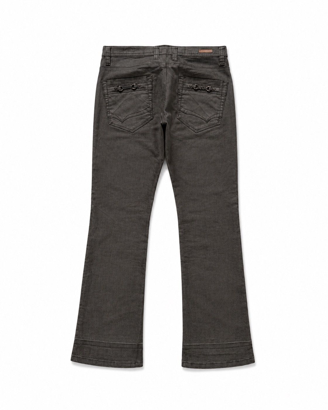 Japanese Brand Nicole Club For Men lace up flare jeans Size US 29 - 2 Thumbnail