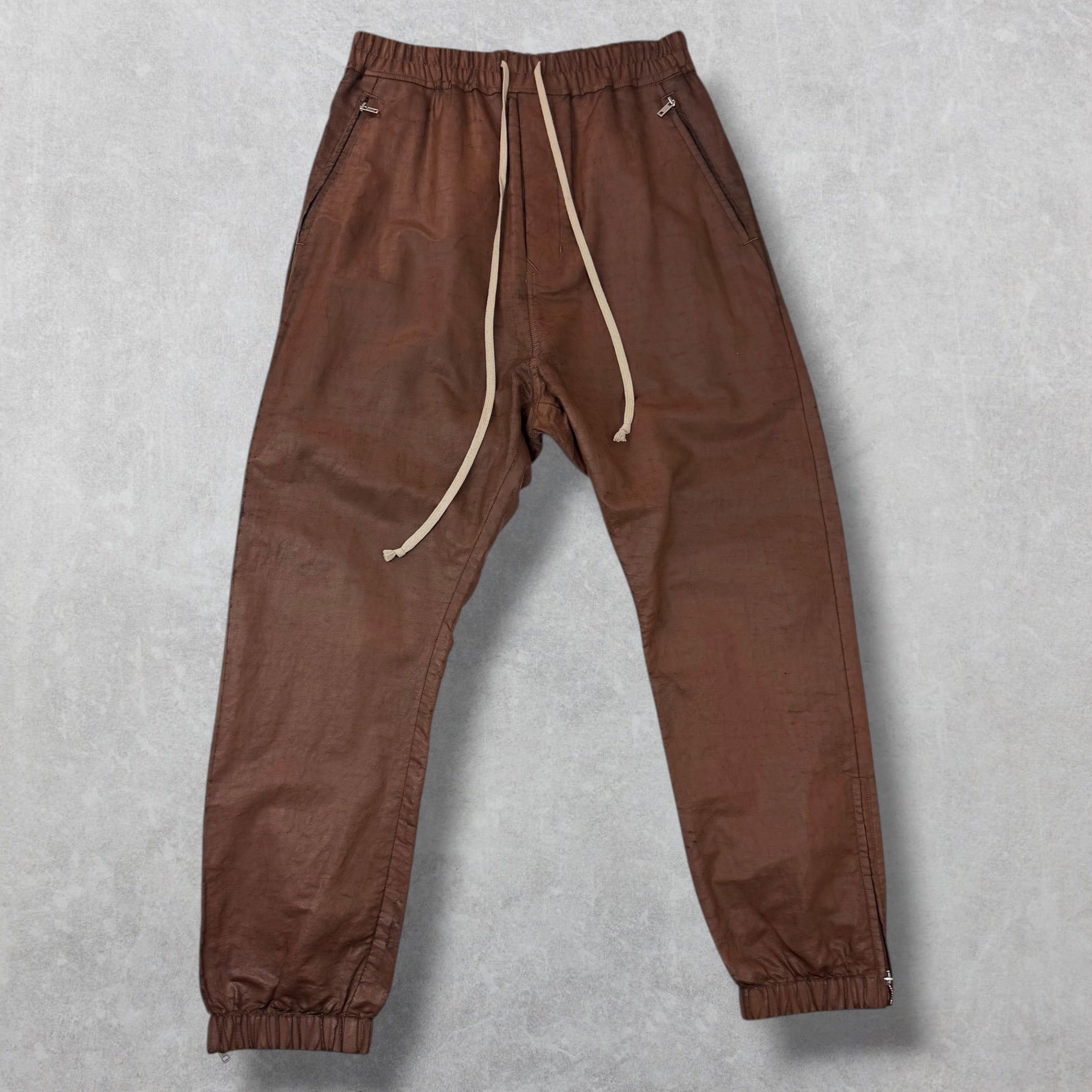 Rick Owens Rick Owens Blood Track Pants 48 (M) Size US 32 / EU 48 - 1 Thumbnail