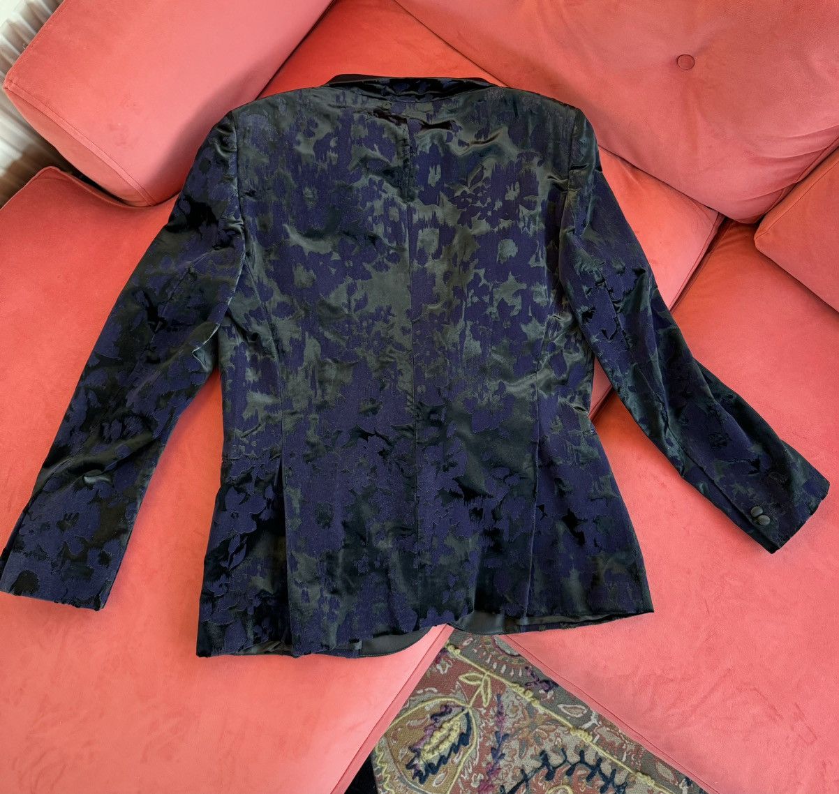 Emporio Armani Emporio Armani Tuxedo purple-navy/black, size 54 It Size 54R - 12 Thumbnail