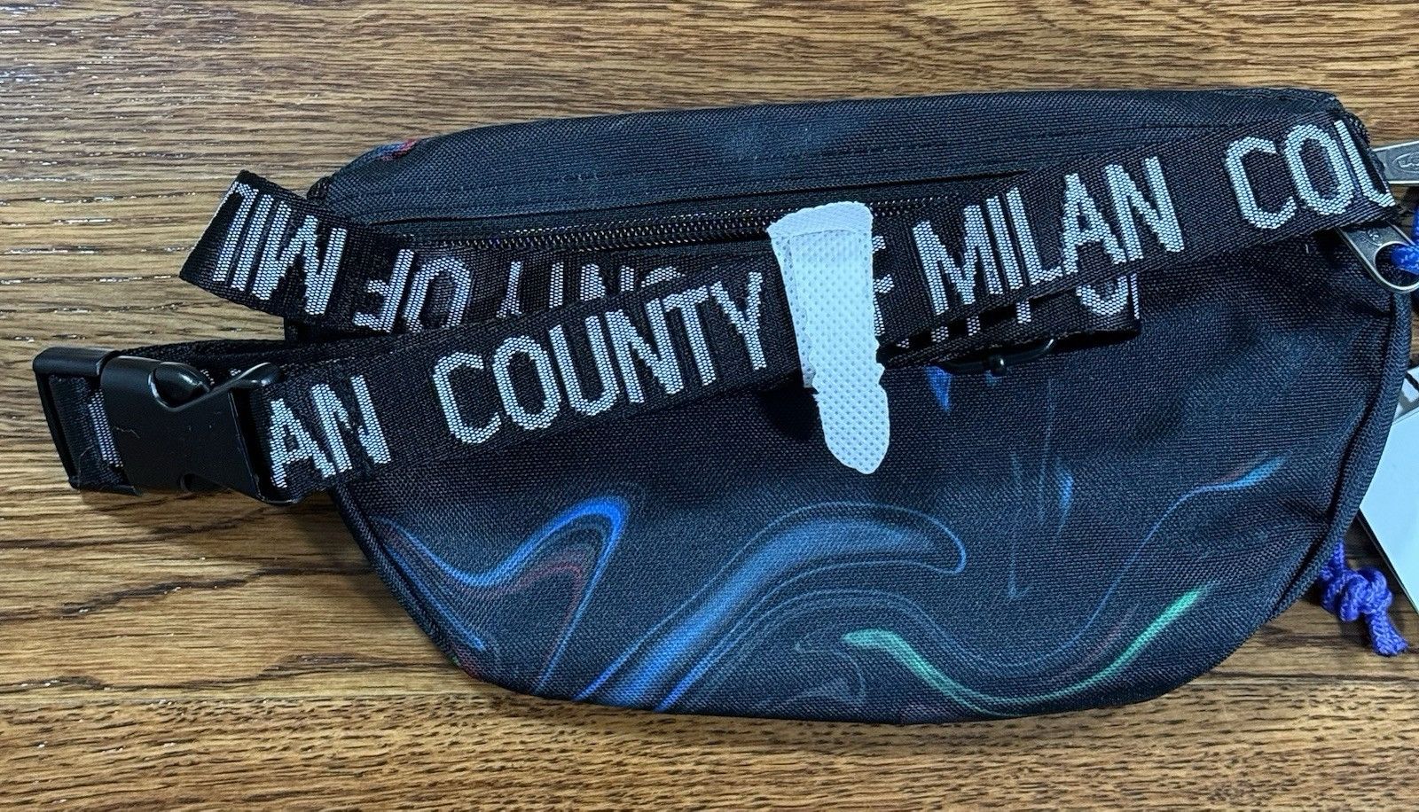 Marcelo Burlon Marcelo Burlon Eastpak Edition Glitch Waist Bag Black NWT Size ONE SIZE - 11 Thumbnail
