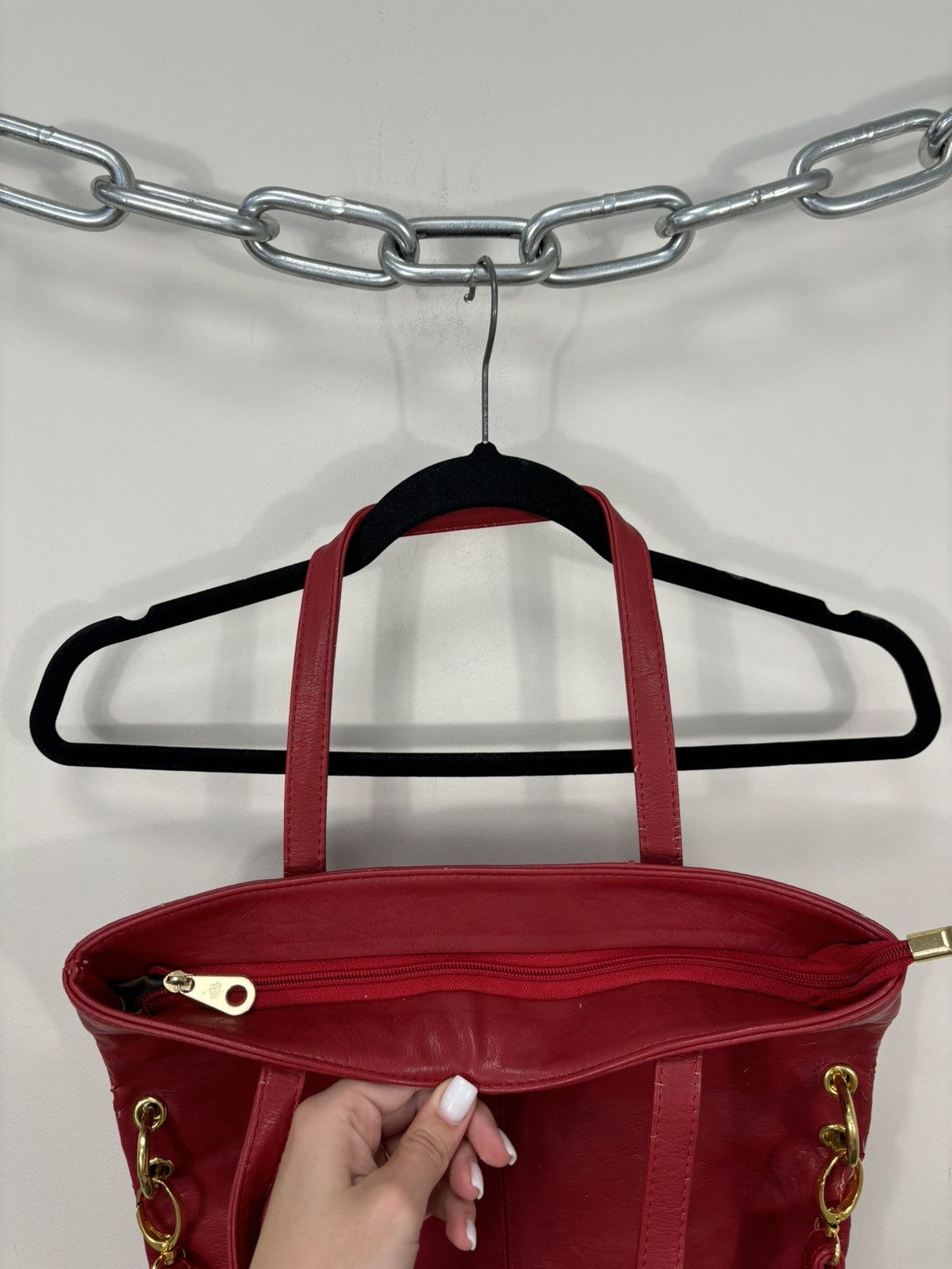 Mulberry Mulberry Rare Red Leather Crossbody Deep Tote Bag Size ONE SIZE - 18 Thumbnail