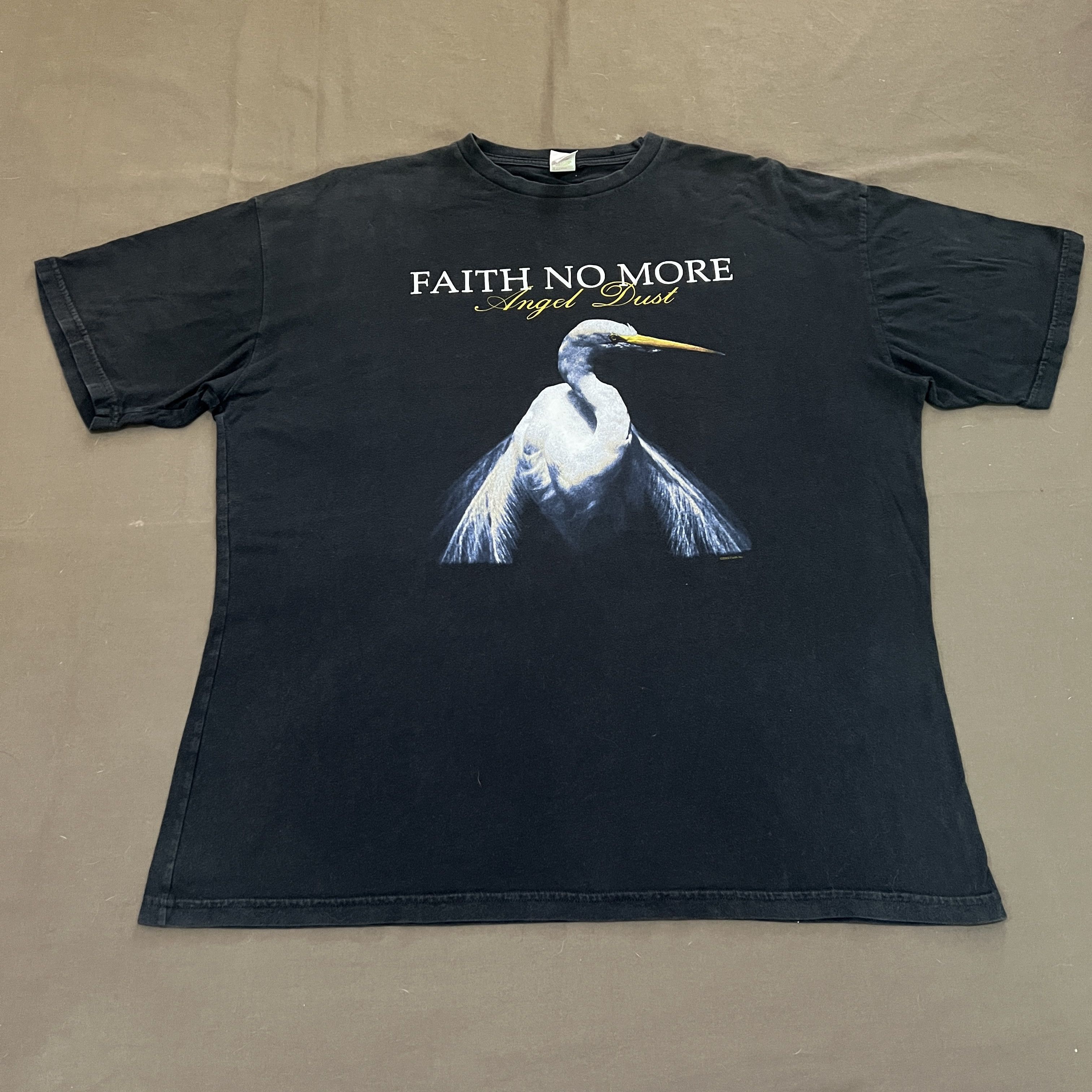 Band Tees × Vintage Vintage Y2K Faith No More Angel Dust Promo Tee 2XL Faded Size US XXL / EU 58 / 5 - 4 Thumbnail