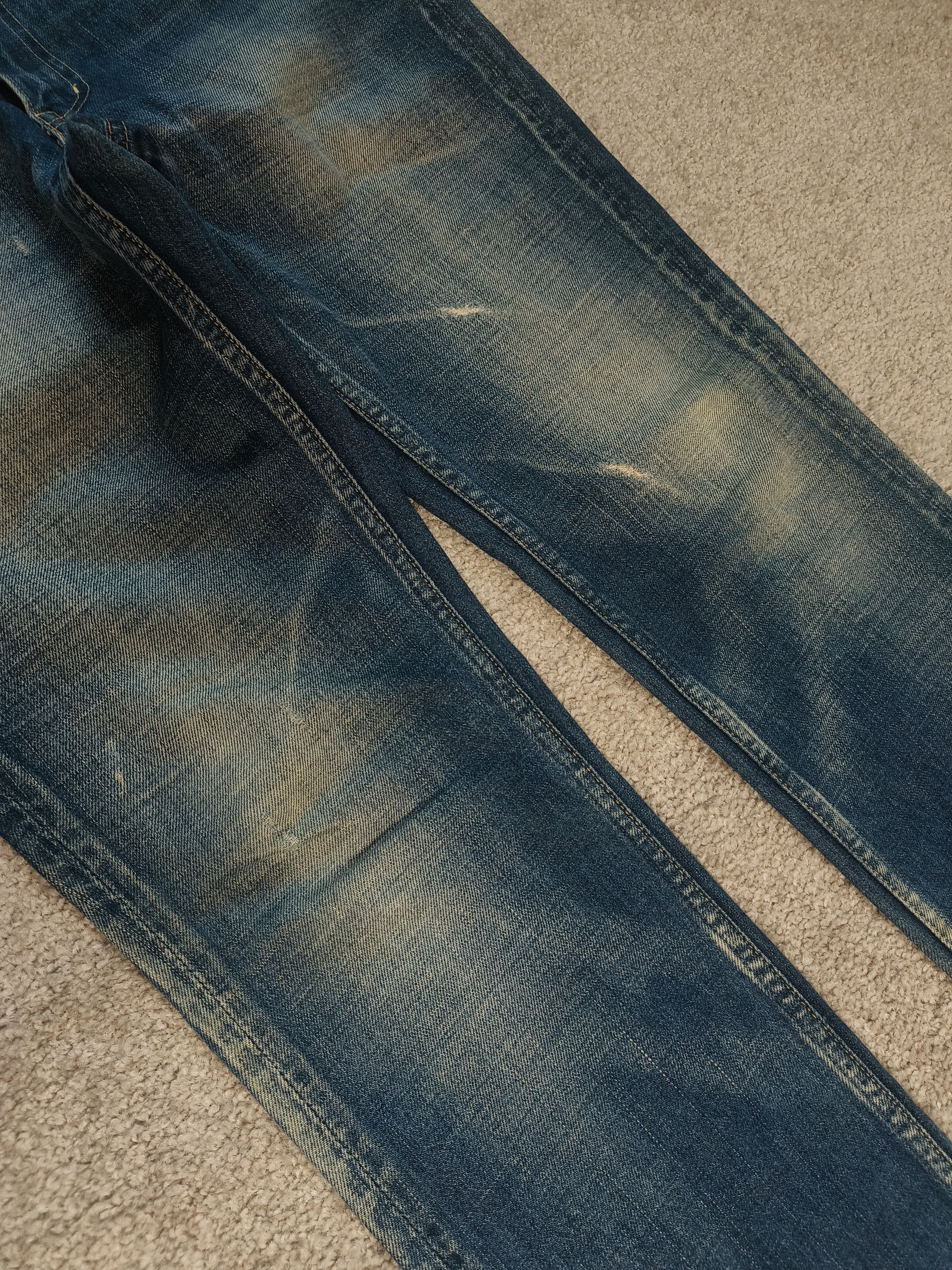 Visvim Visvim Social Sculpture 03D5 Repaired Vintage Wash Jeans Size US 32 / EU 48 - 3 Thumbnail