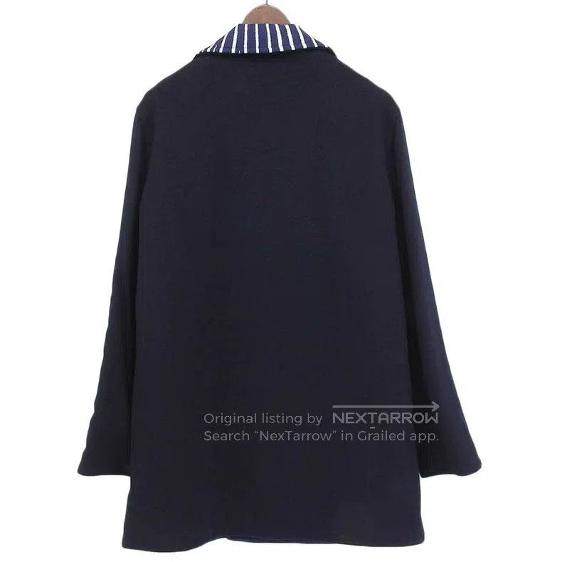 Hermes Hermes Margiela Double-Sided Wool Silk Coat Size L / US 10 / IT 46 - 2 Thumbnail