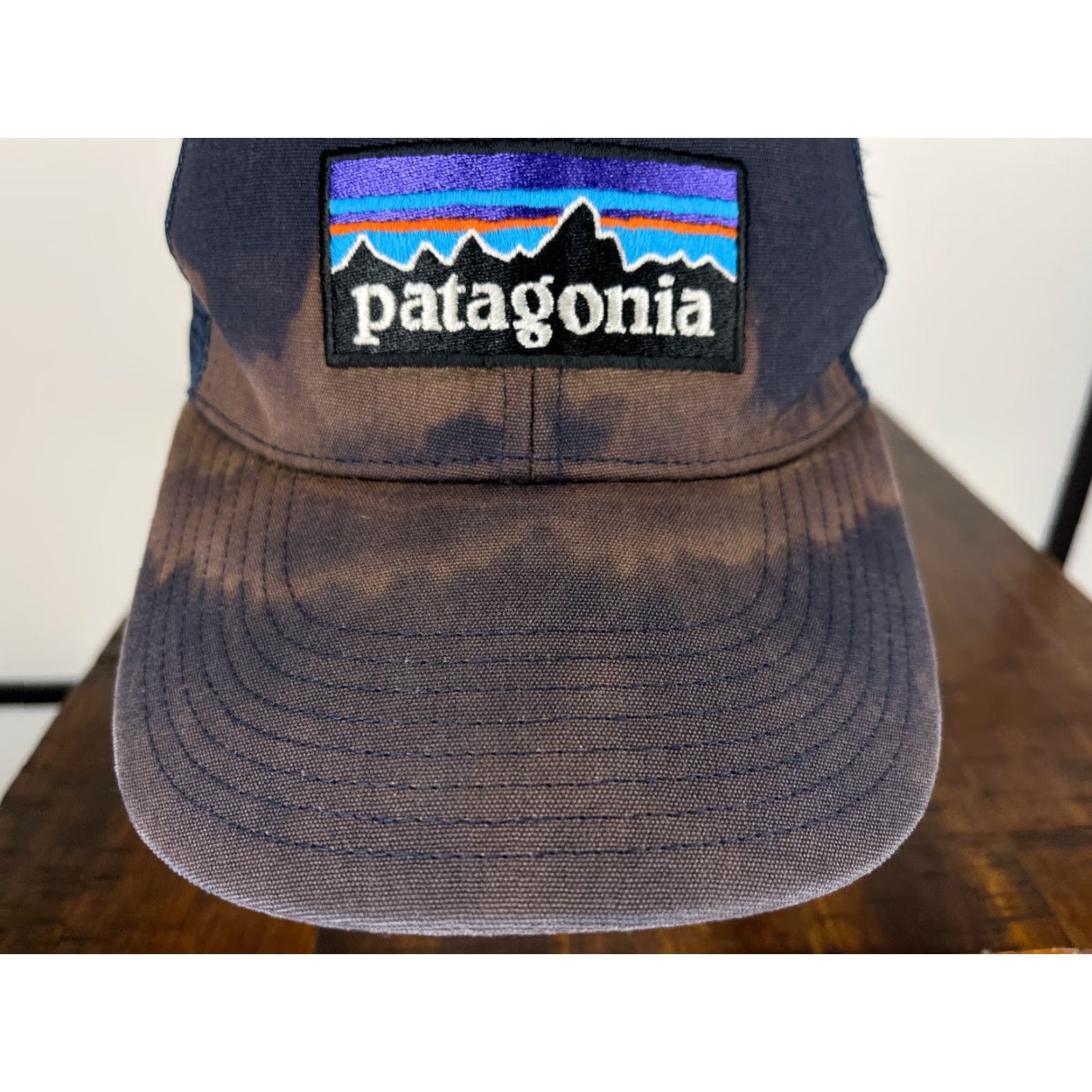 Patagonia Patagonia Hat Cap Snap Back Adult One Size Blue Fitz Roy Embroidered Trucker Shirt/Hat Womens/Mens Boys/Girls Size ONE SIZE - 3 Thumbnail