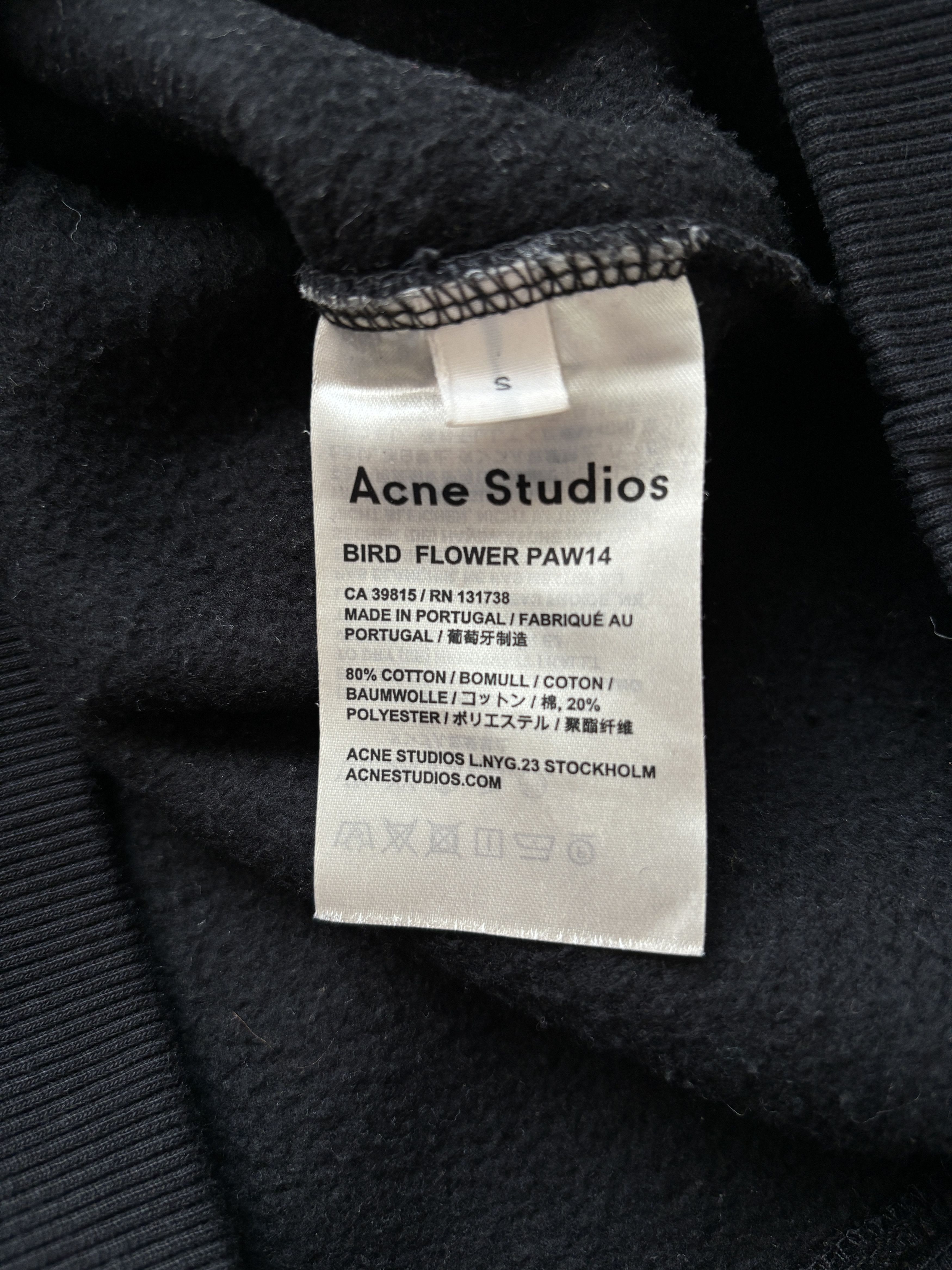 Acne Studios ⚡️QUICK SALE⚡️Acne Studios Bird flower PAW14 Sweater Size US S / EU 44-46 / 1 - 4 Thumbnail