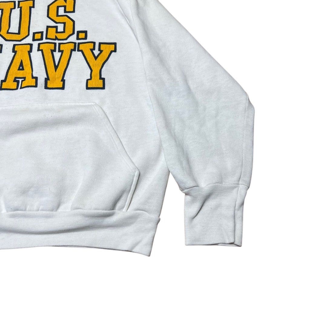 Vintage American Vintage 80s US Navy Hoodie Medium Size M / US 6-8 / IT 42-44 - 4 Thumbnail