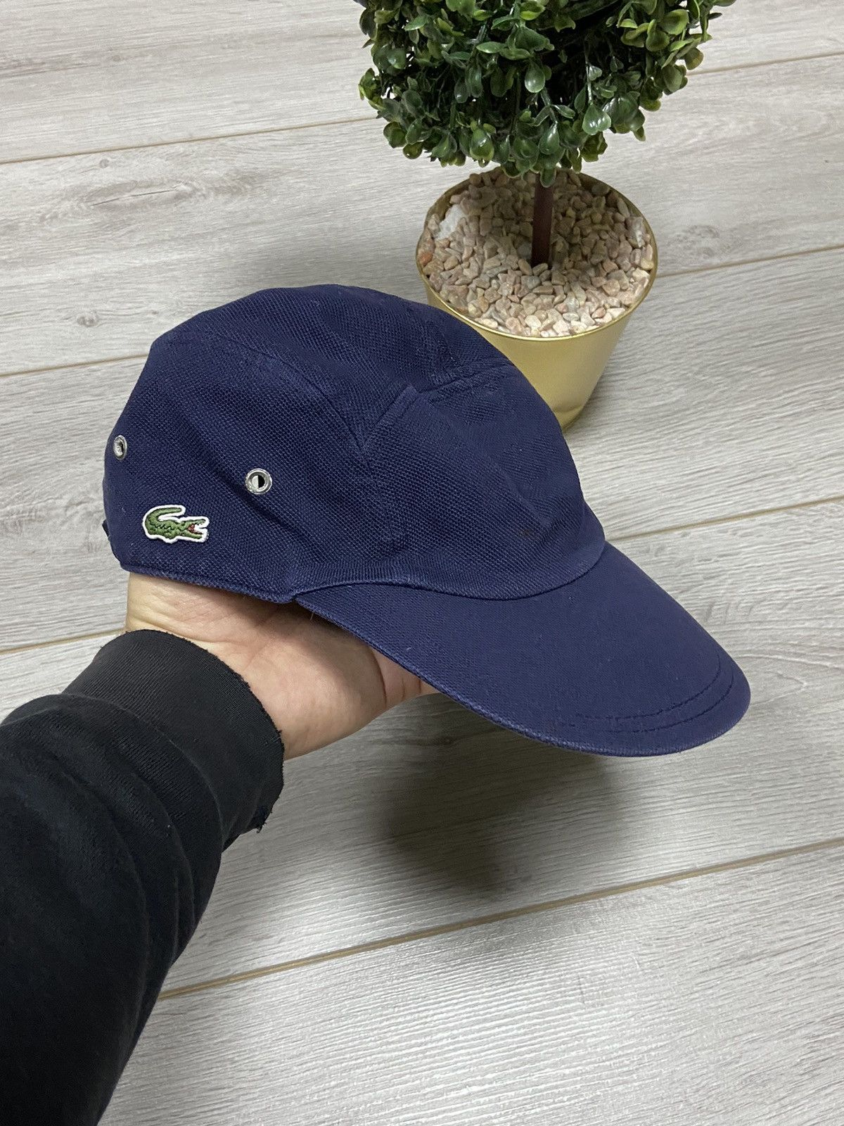 Lacoste 🔥CRAZY VINTAGE LACOSTE five panels sun fade CAP RARE🔥 Size ONE SIZE - 1 Thumbnail