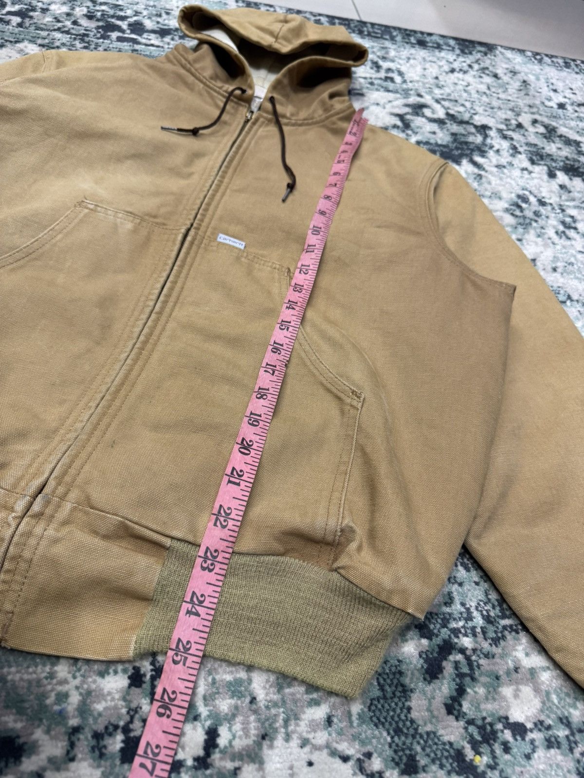 Carhartt VINTAGE 90s CARHARTT CHORE HOODIE INSULATED JACKET Size US XL / EU 56 / 4 - 9 Thumbnail