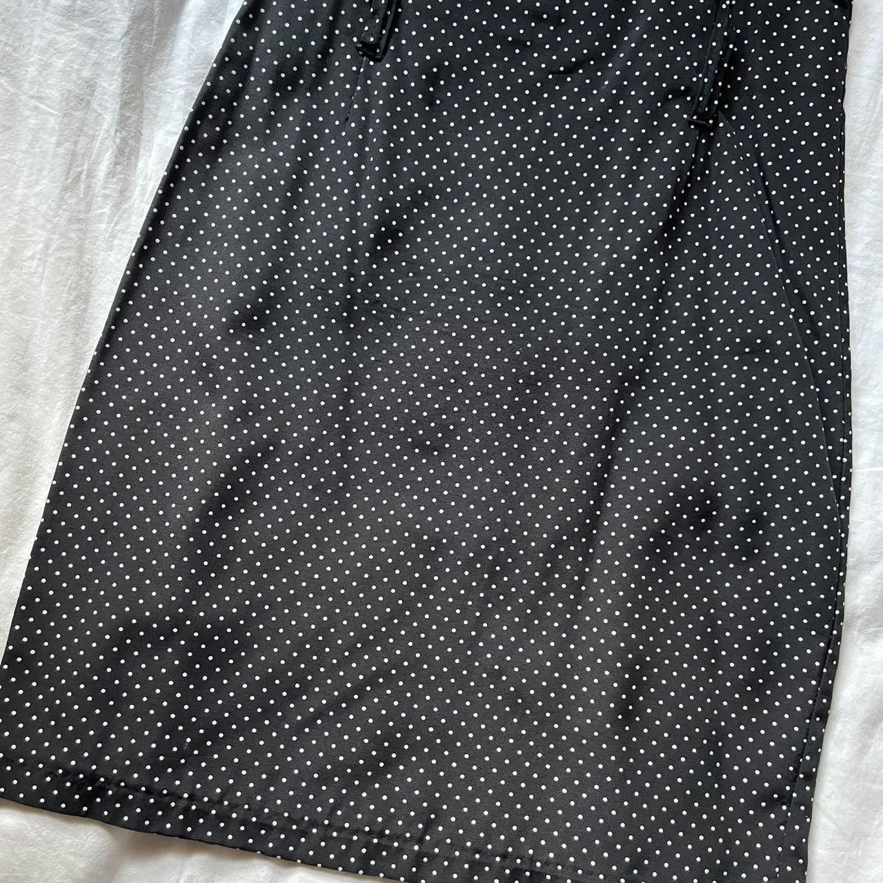 Vintage Vintage 90s Polka Dot Midi Skirt Size 27" / US 4 / IT 40 - 4 Thumbnail