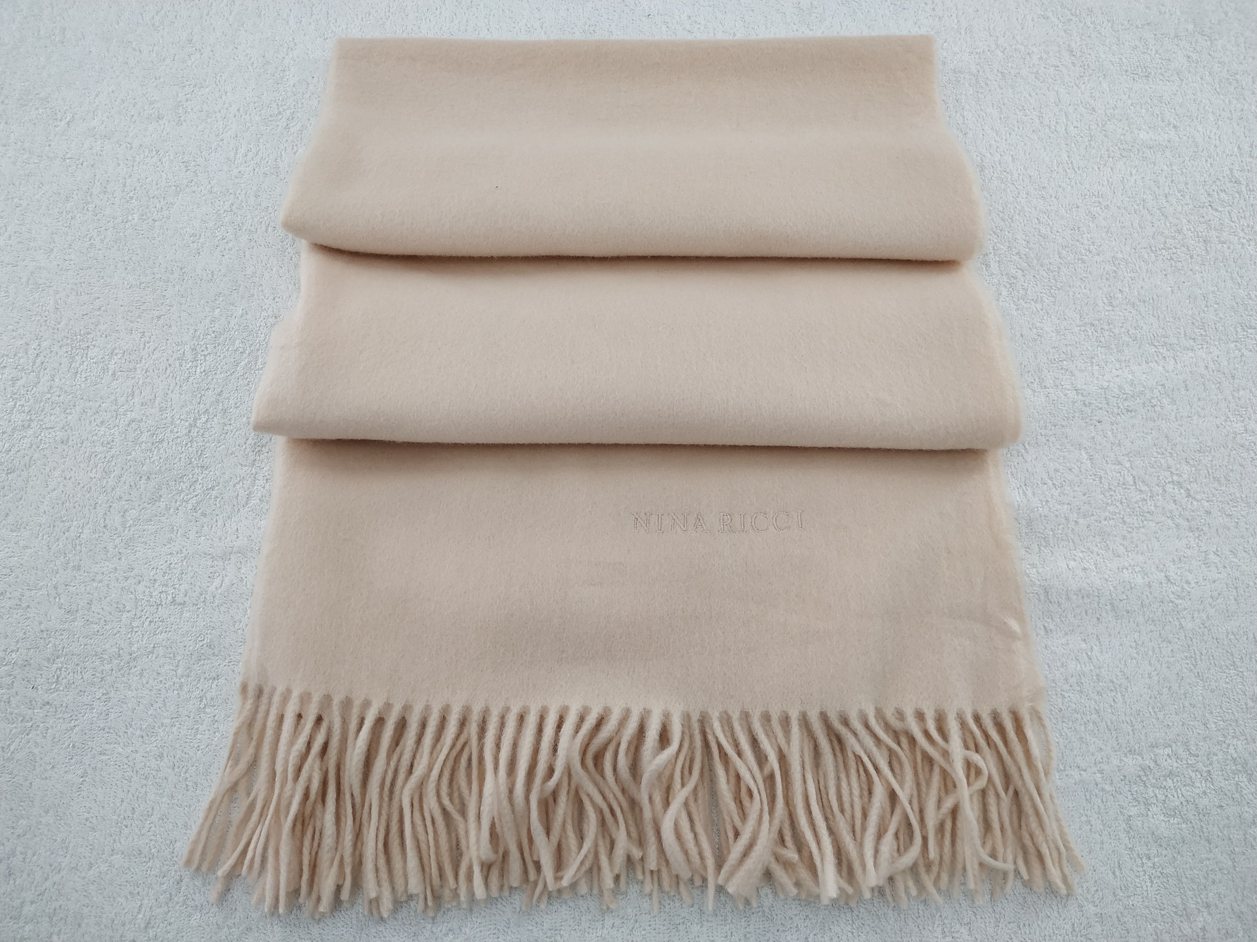 Nina Ricci Vintage Nina Ricci Scarf/Muffler/Neckwear MF194 Size ONE SIZE - 2 Thumbnail