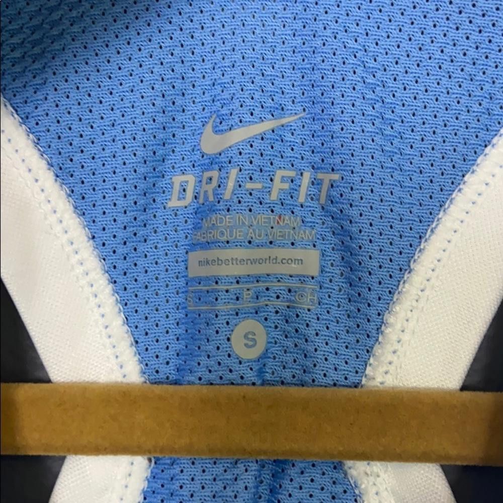 Nike Nike I Dry-Fit Light Blue Jersey Small Size ONE SIZE - 6 Thumbnail