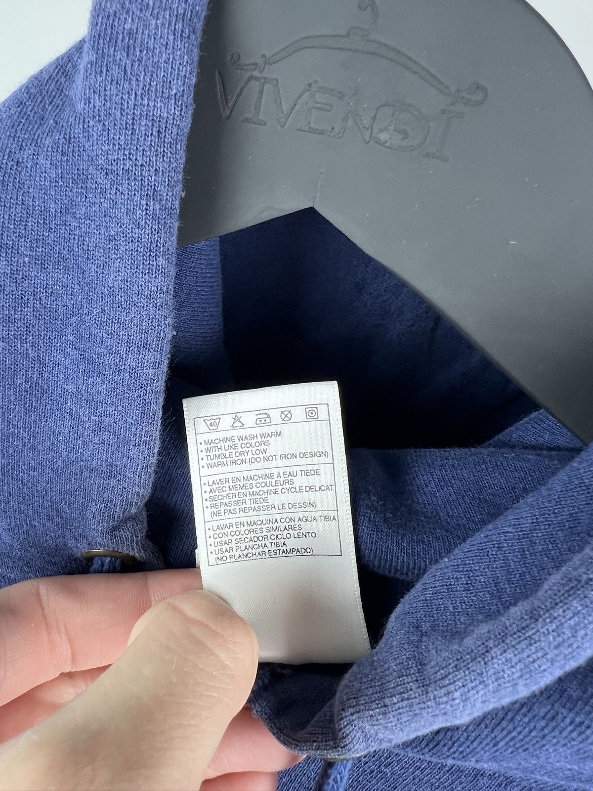 Nike True 90s Vintage Nike Hoodie Faded Blue Made in USA Size US M / EU 48-50 / 2 - 13 Thumbnail