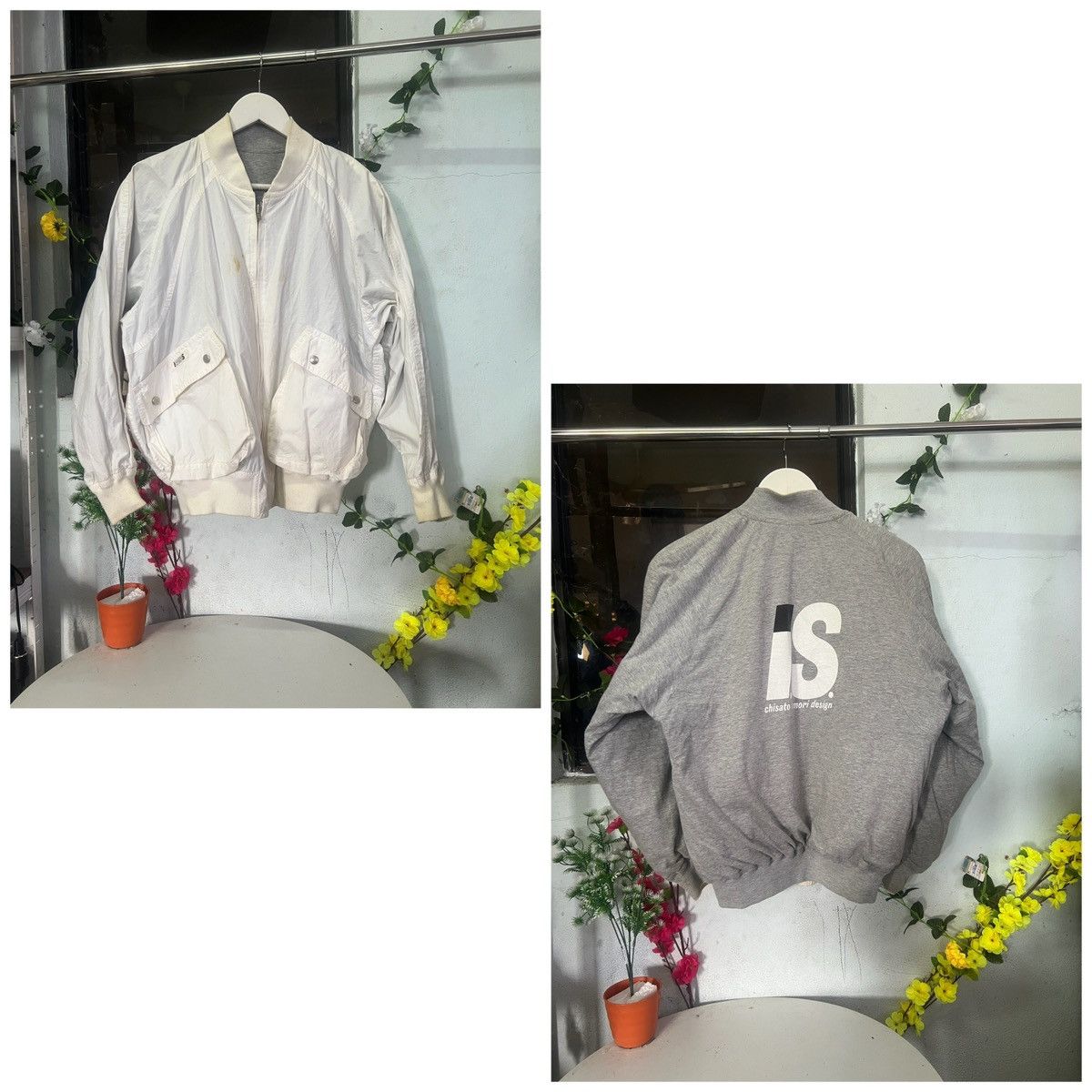 Issey Miyake × Tsumori Chisato Vintage 80s Issey Miyake Tsumori Chisato Reversible Jacket Size US M / EU 48-50 / 2 - 1 Thumbnail