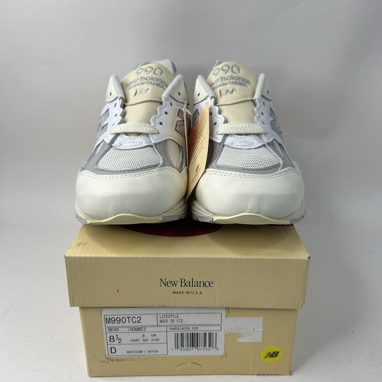 New Balance New Balance x Teddy Santis 990v2 “Sea Salt” 2024 Size US 8.5 / EU 41-42 - 2 Thumbnail