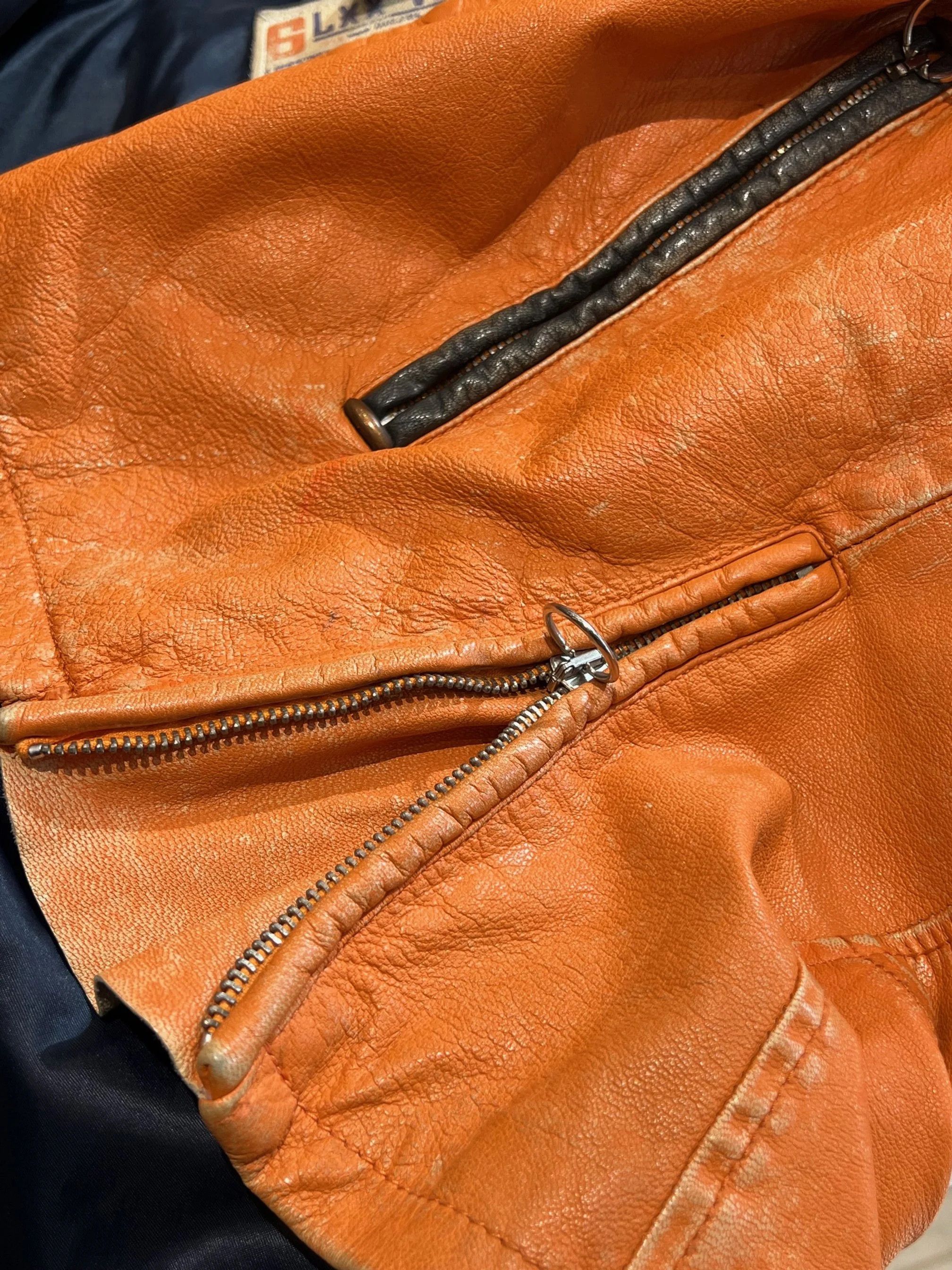 Diesel Diesel Black Gold “Chopper 33” Racer Leather Jacket Size US M / EU 48-50 / 2 - 7 Thumbnail