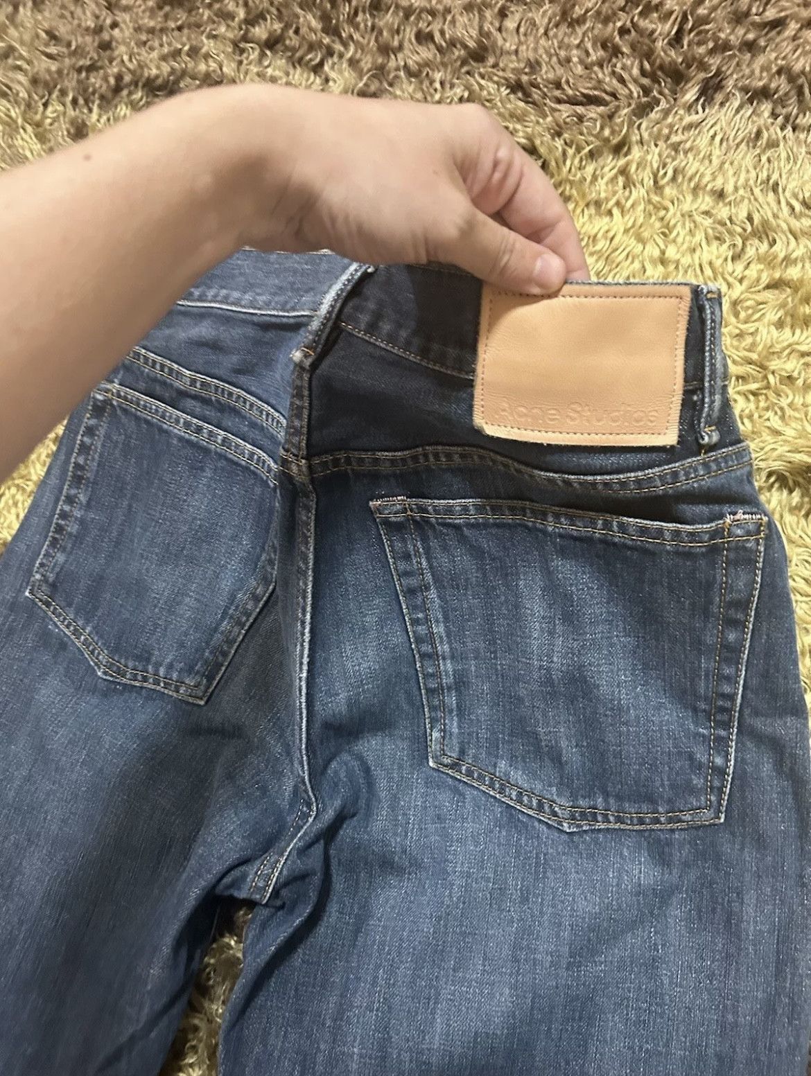 Acne Studios Acne Studios 2021M Blue Ghost Town Jeans Size US 28 / EU 44 - 3 Thumbnail