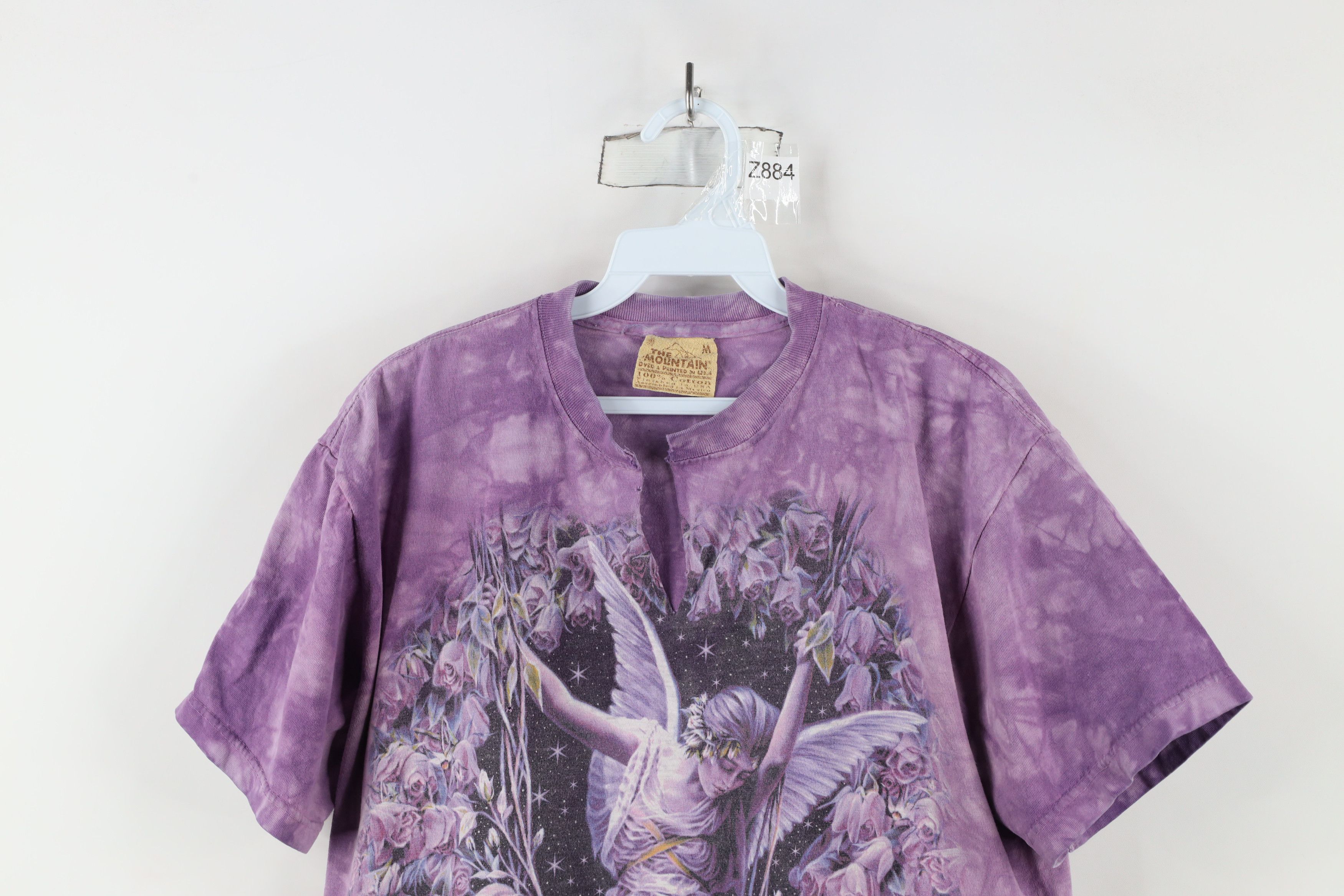 Vintage Vintage Y2K Streetwear Fairy Acid Wash T-Shirt Purple Size US M / EU 48-50 / 2 - 2 Thumbnail