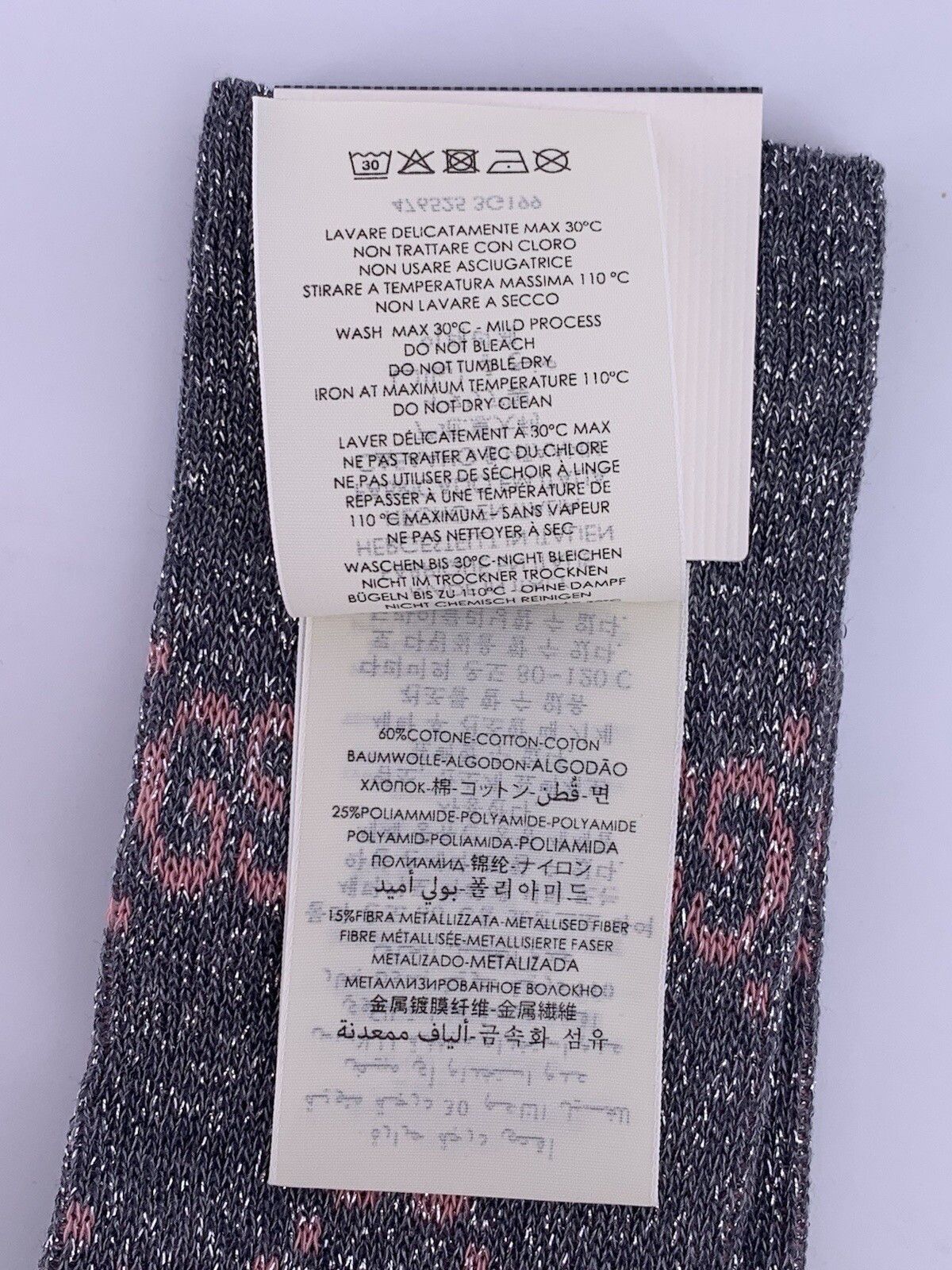 Gucci New Gucci Socks Size-L/40-41/US-10-11 Size ONE SIZE - 6 Thumbnail