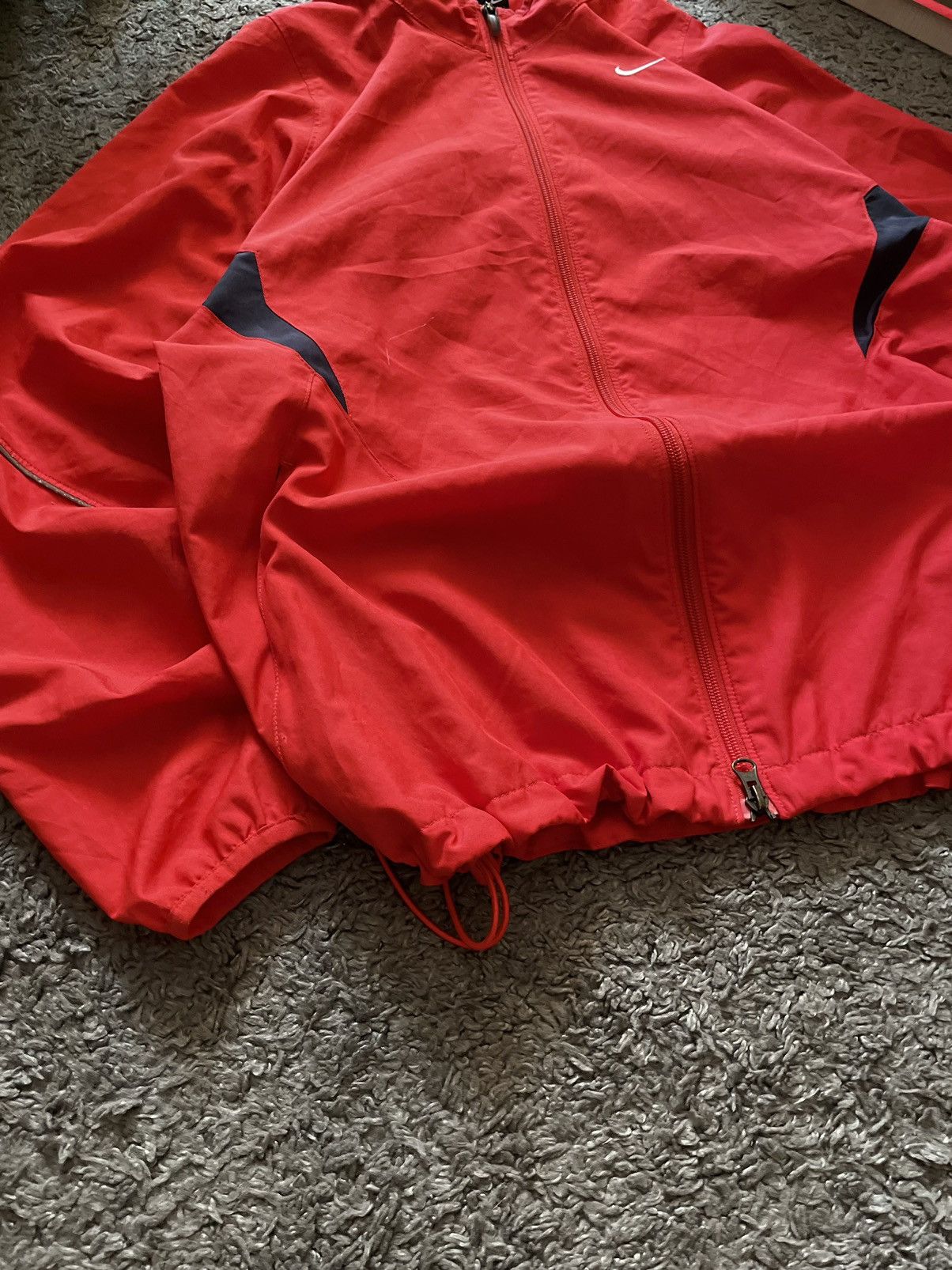 Nike × Vintage 00s Nike Vintage Light Jacket Streetwear Logo Swoosh Rare Size US S / EU 44-46 / 1 - 6 Thumbnail