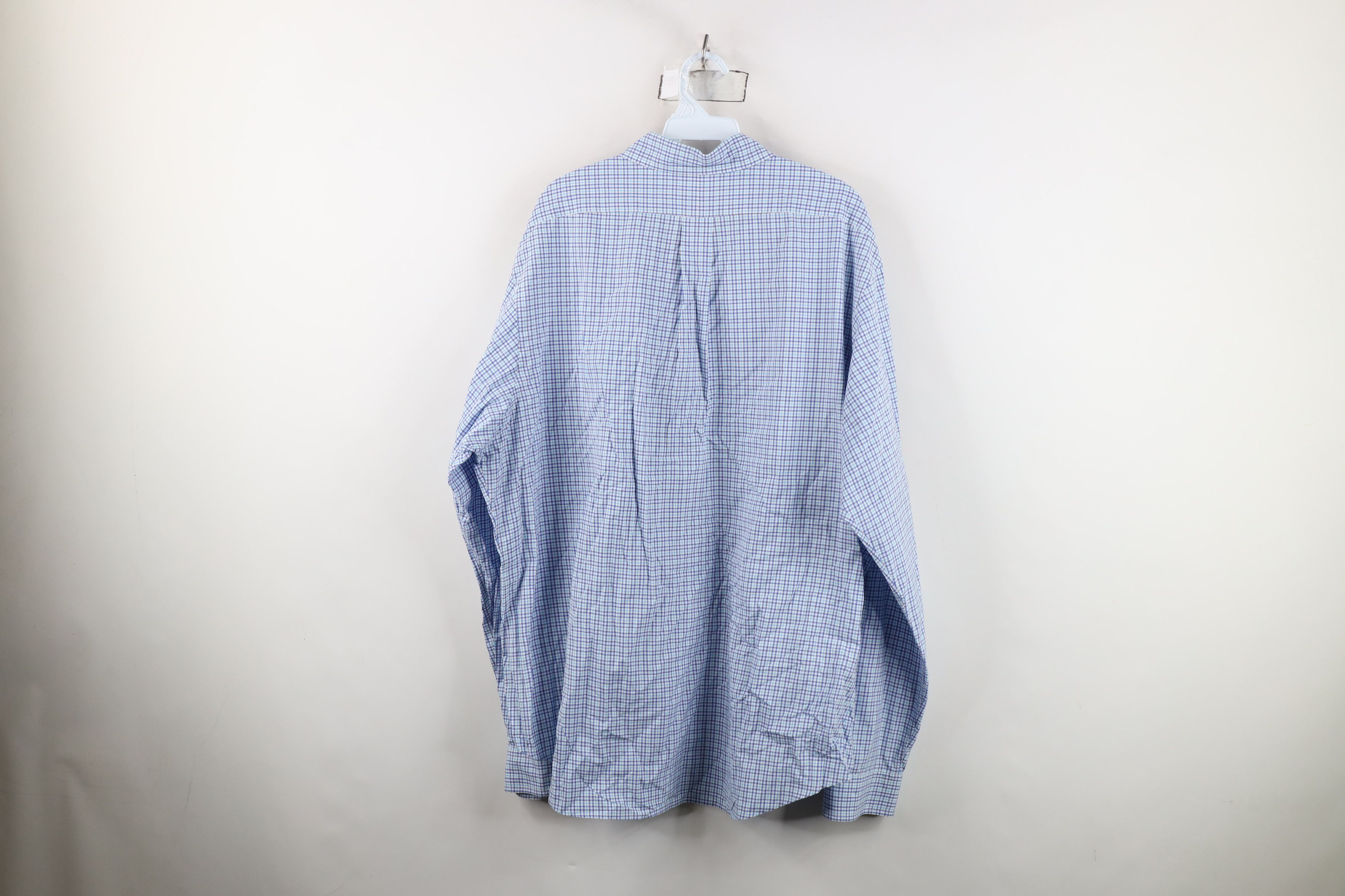 Polo Ralph Lauren Vintage Ralph Lauren Fit Collared Button Down Shirt Plaid Size US XXL / EU 58 / 5 - 10 Thumbnail