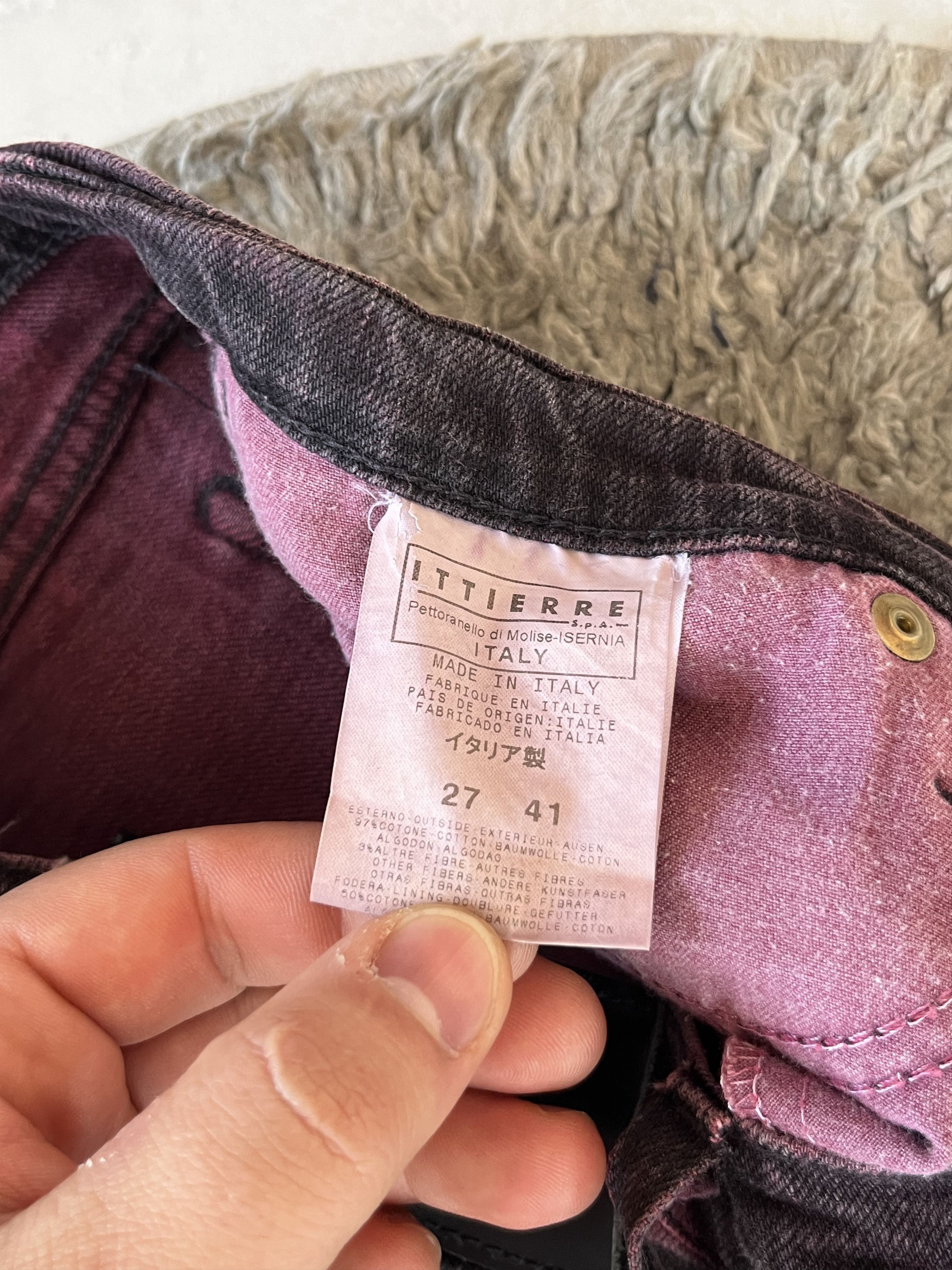 Versace Jeans Couture Vintage Luxury Versace Jeans Very Rare Avant-Garde Size 27" / US 4 / IT 40 - 12 Thumbnail