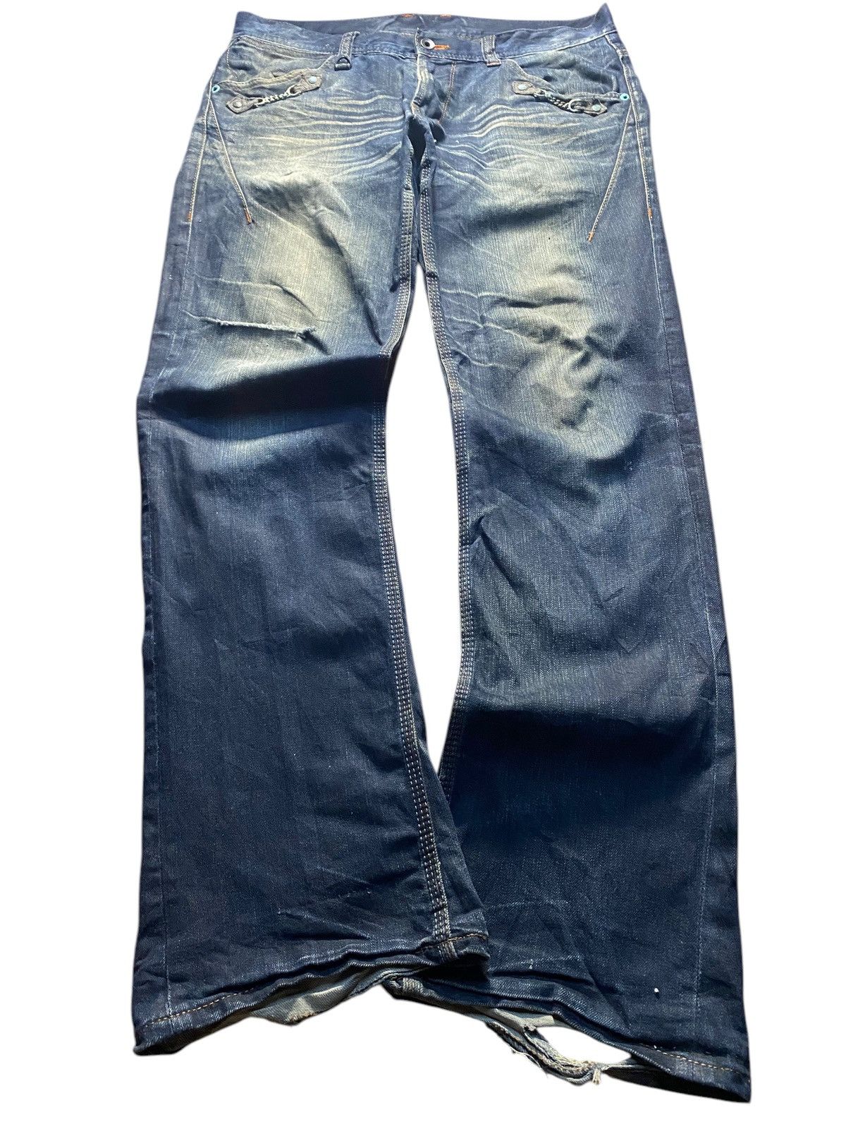 HIDEAWAYS Flare Jeans Hideaways Nicole Strecth Denim Poem Bootcut Size US 36 / EU 52 - 1 Thumbnail