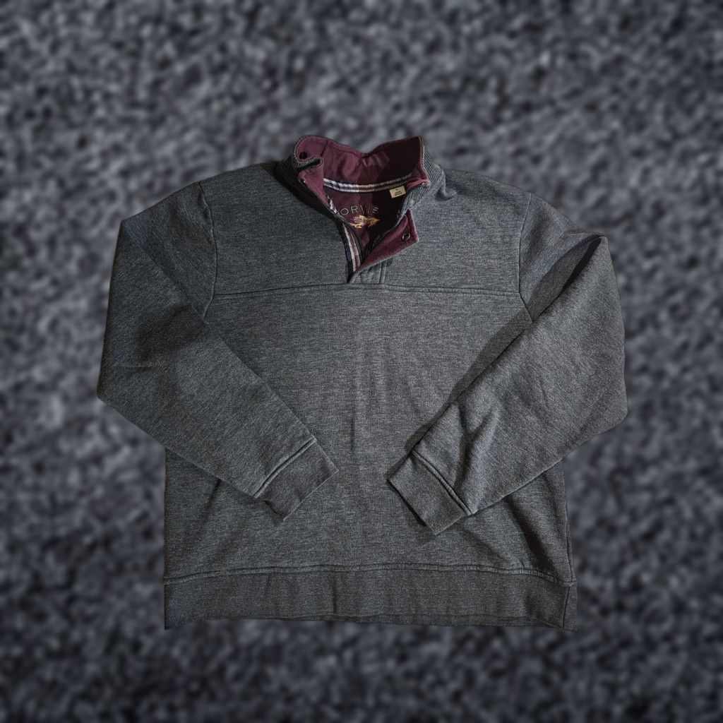 Orvis Orvis Shirt Pullover 1/4 Zip Long Sleeve Mock Neck Men XL Gray Size US XL / EU 56 / 4 - 1 Thumbnail
