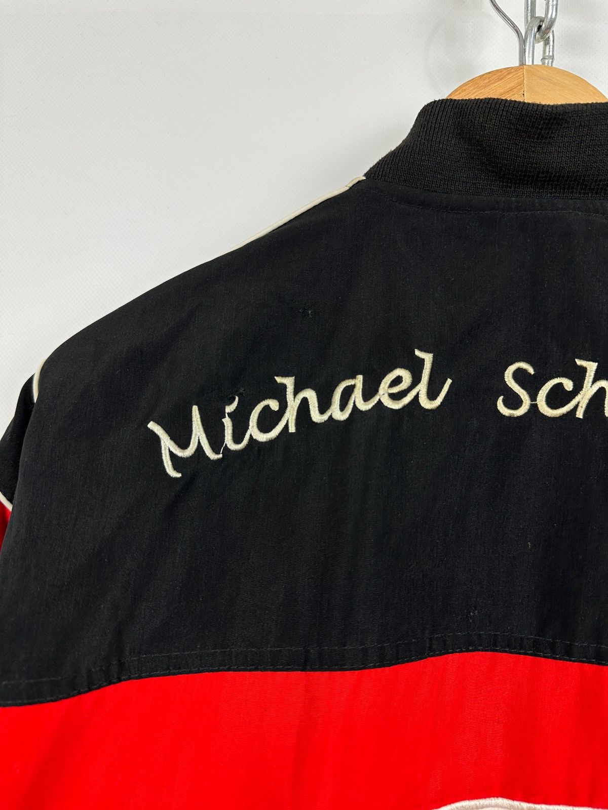 Ferrari Vintage Ferrari Michael Schumacher F1 Marlboro Racing Jacket Size US XL / EU 56 / 4 - 19 Thumbnail