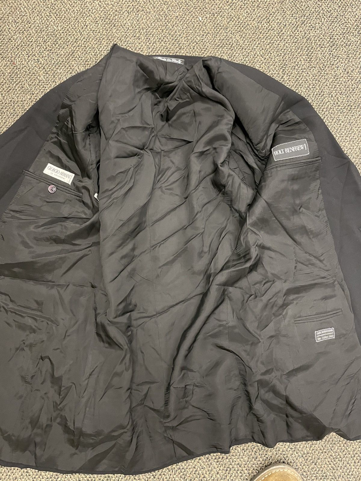 Giorgio Armani × Vintage The Iconic Armani Wool Jacket Size 38R - 7 Thumbnail