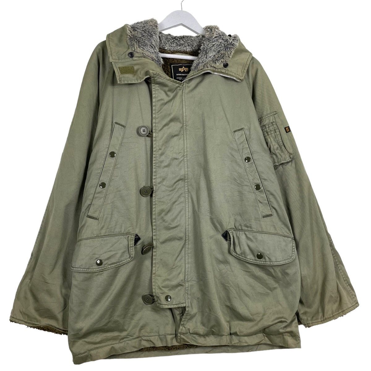 Alpha Industries × Vintage 💥ALPHA INDUSTRIES FIELD SURVIVAL WARM JACKET Size US L / EU 52-54 / 3 - 3 Thumbnail