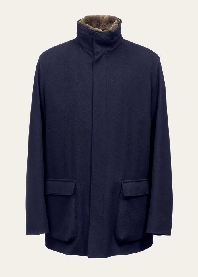 Loro Piana RRP $23100 100% Vicuna Storm System Winter Voyager Jacket Size US L / EU 52-54 / 3 - 2 Thumbnail