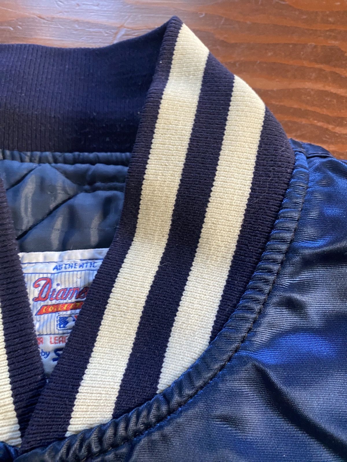 Starter Vintage 80’s New York Yankees Starter Satin Bomber Jacket Size US L / EU 52-54 / 3 - 7 Thumbnail