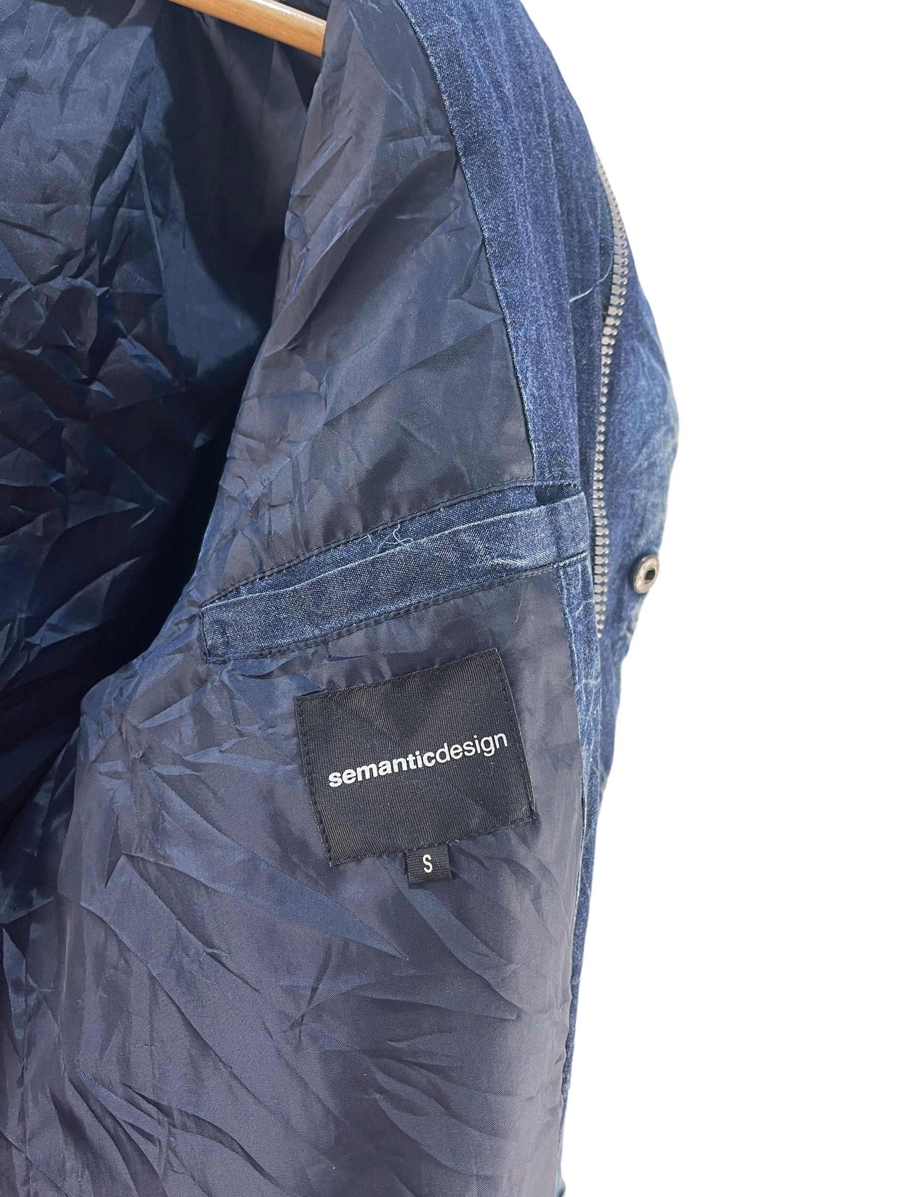 semanticdesign Semantic Design Puffer Down Hoodies Jacket Size S / US 4 / IT 40 - 10 Thumbnail