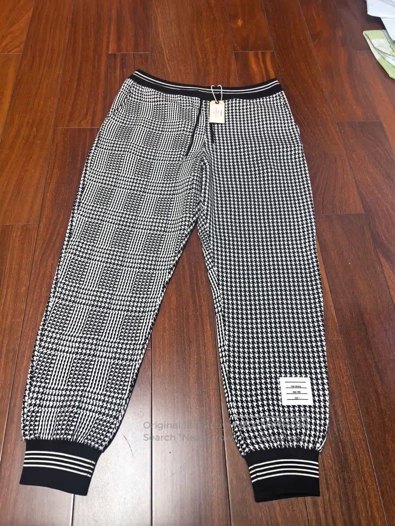 Thom Browne Thom Browne size 1 Houndstooth Sweatpants Size US 27 - 1 Thumbnail