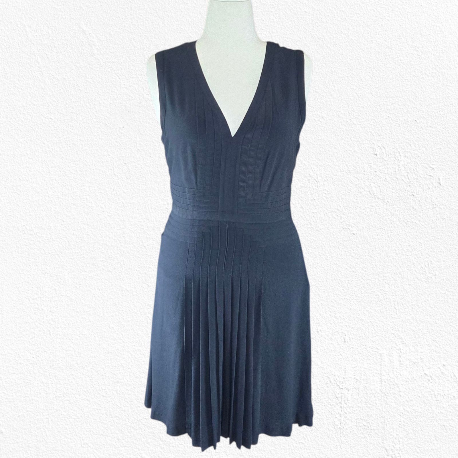 Equipment Equipment Navy Eclipse Midi Norice Dress Size 10 $450 Size L / US 10 / IT 46 - 2 Thumbnail