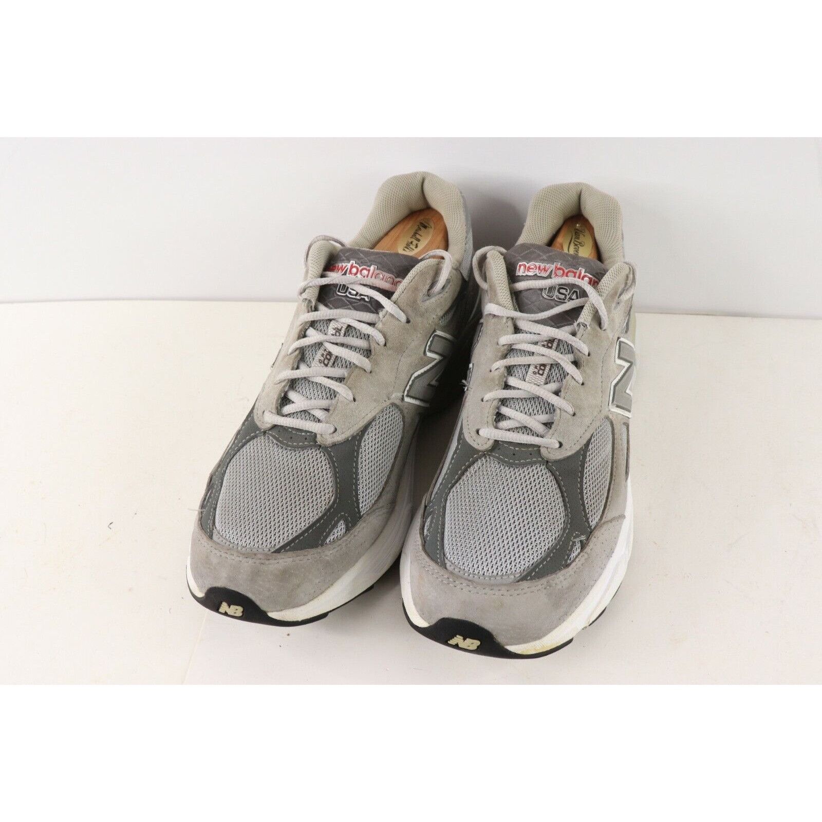 New Balance × Vintage Vintage New Balance 990 Spell Out Suede Dad Shoes Sneakers Size ONE SIZE - 3 Thumbnail