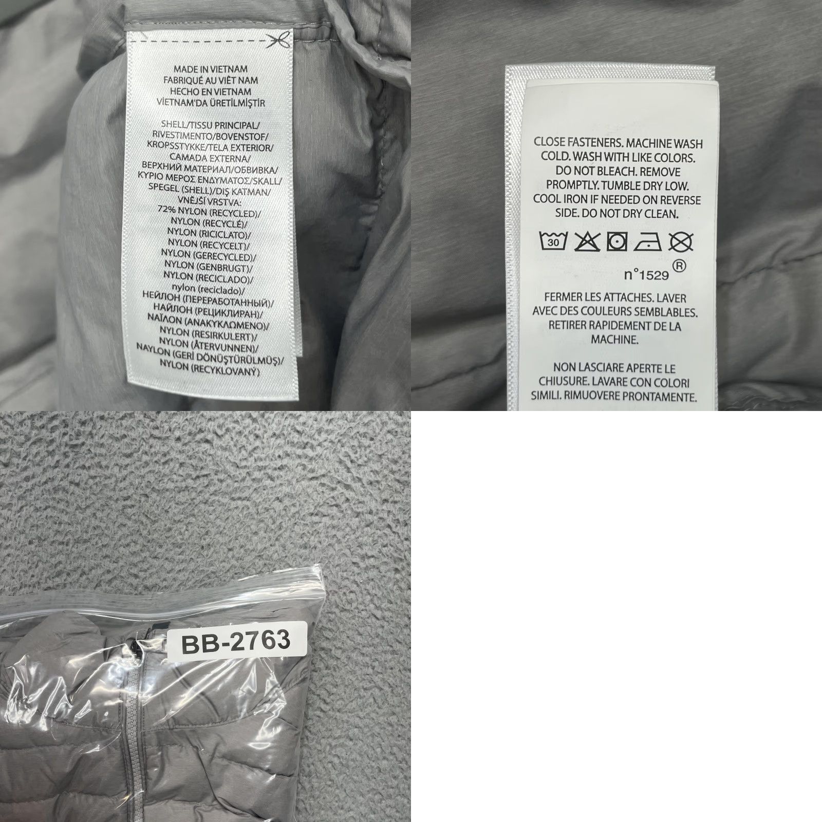 Polo Ralph Lauren Performance Vest Mens L Gray Polo Ralph Lauren Performance Vest Mens L Gray Puffer Quilted Nylon Warm