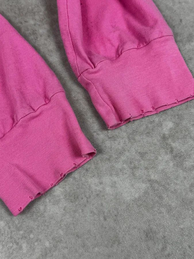 Dsquared2 SS2005 Dsquared2 Pink «Mr Catenacci » Print Longsleeve Polo Size US M / EU 48-50 / 2 - 10 Thumbnail