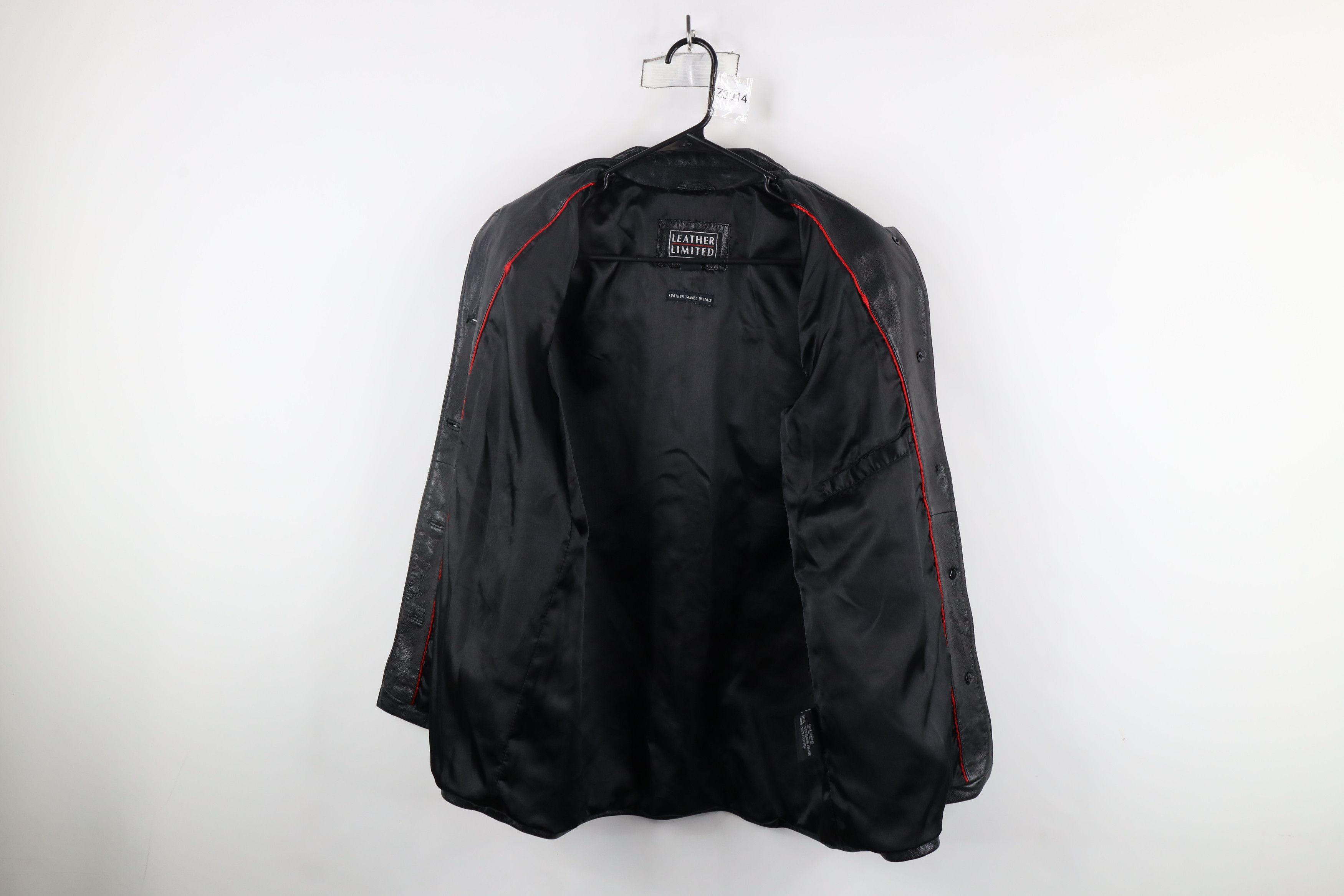 Vintage Vintage 90s Streetwear Leather Button Shirt Jacket Shacket Size M / US 6-8 / IT 42-44 - 12 Thumbnail