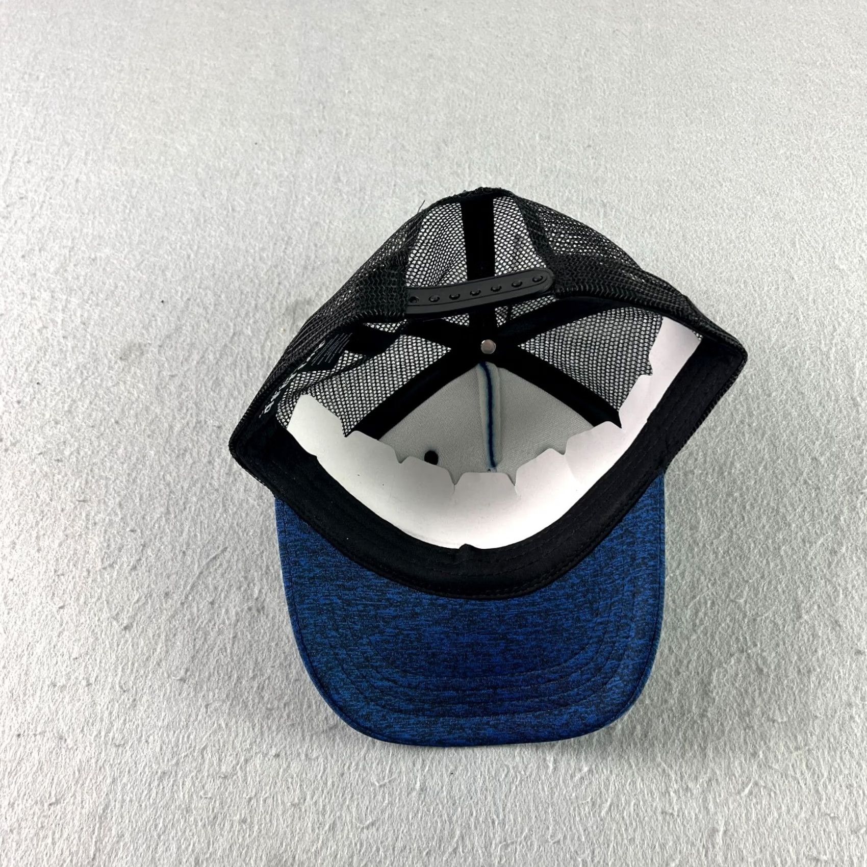 Affliction Affliction Hat Blue Black Trucker Adjustable Snapback Embroidered Adult NEW Cap Mens One Size Style: Trucker Hat Color: Blue Size ONE SIZE - 5 Thumbnail