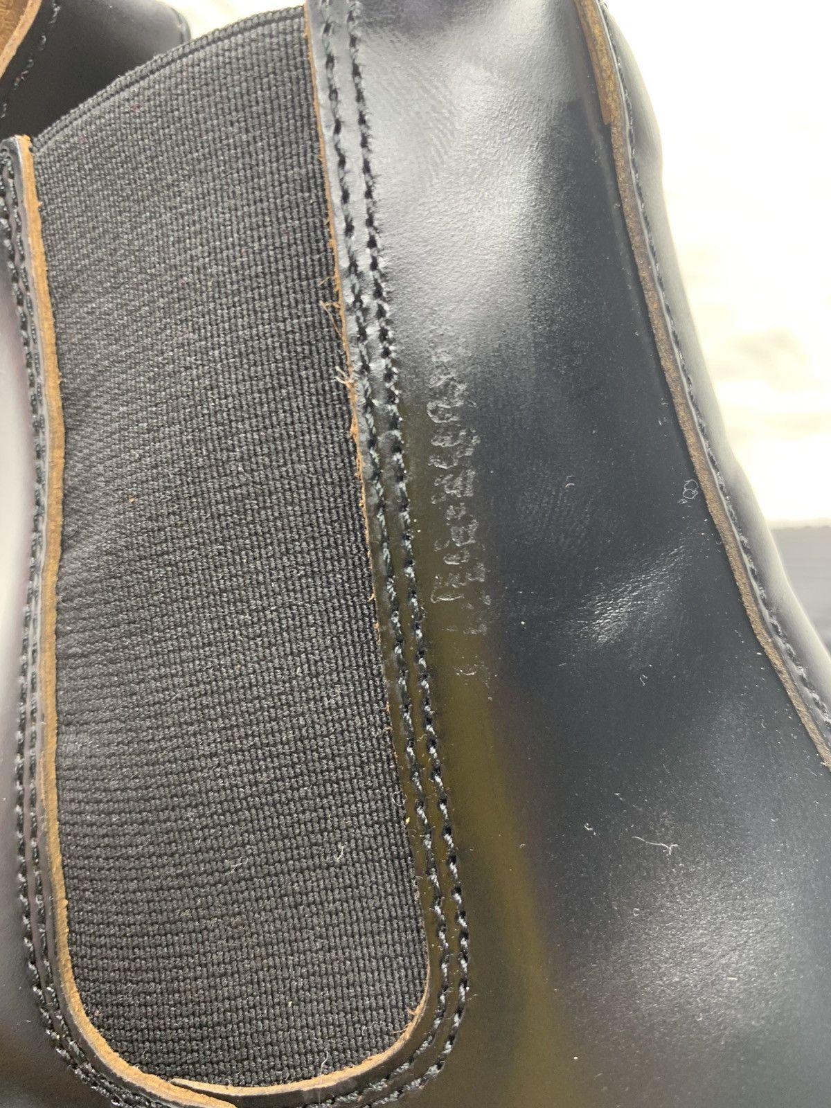 Jil Sander Jil Sander Ribbed Sole Leather Chelsea Boots Size US 5 / IT 35 - 11 Thumbnail