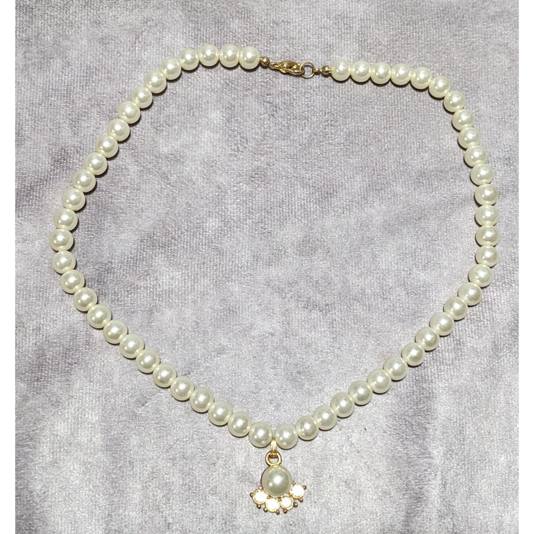 Other Vintage Regency Style Pearl Bridal Necklace Size ONE SIZE - 13 Thumbnail
