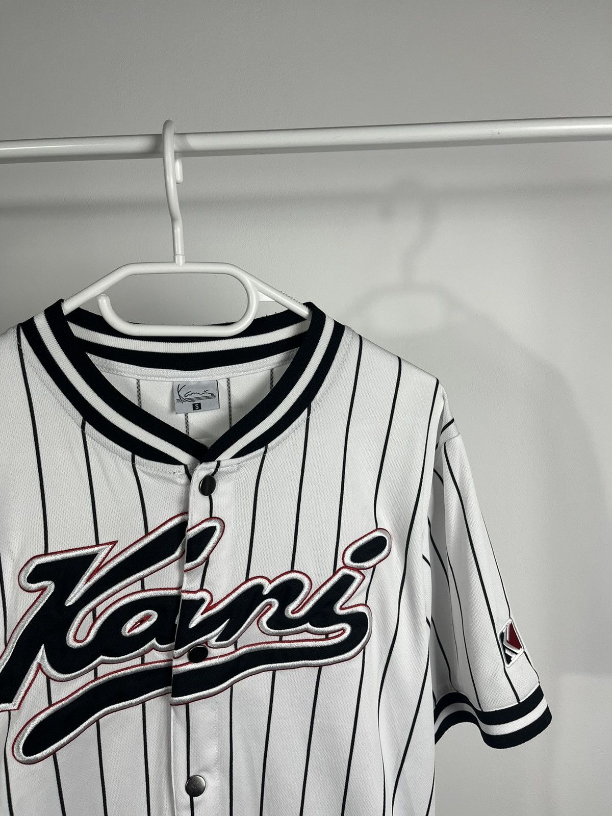 Karl Kani × Vintage Karl Kani jersey spellout y2k 90s 00s swag drip hip hop rap Size US S / EU 44-46 / 1 - 2 Thumbnail